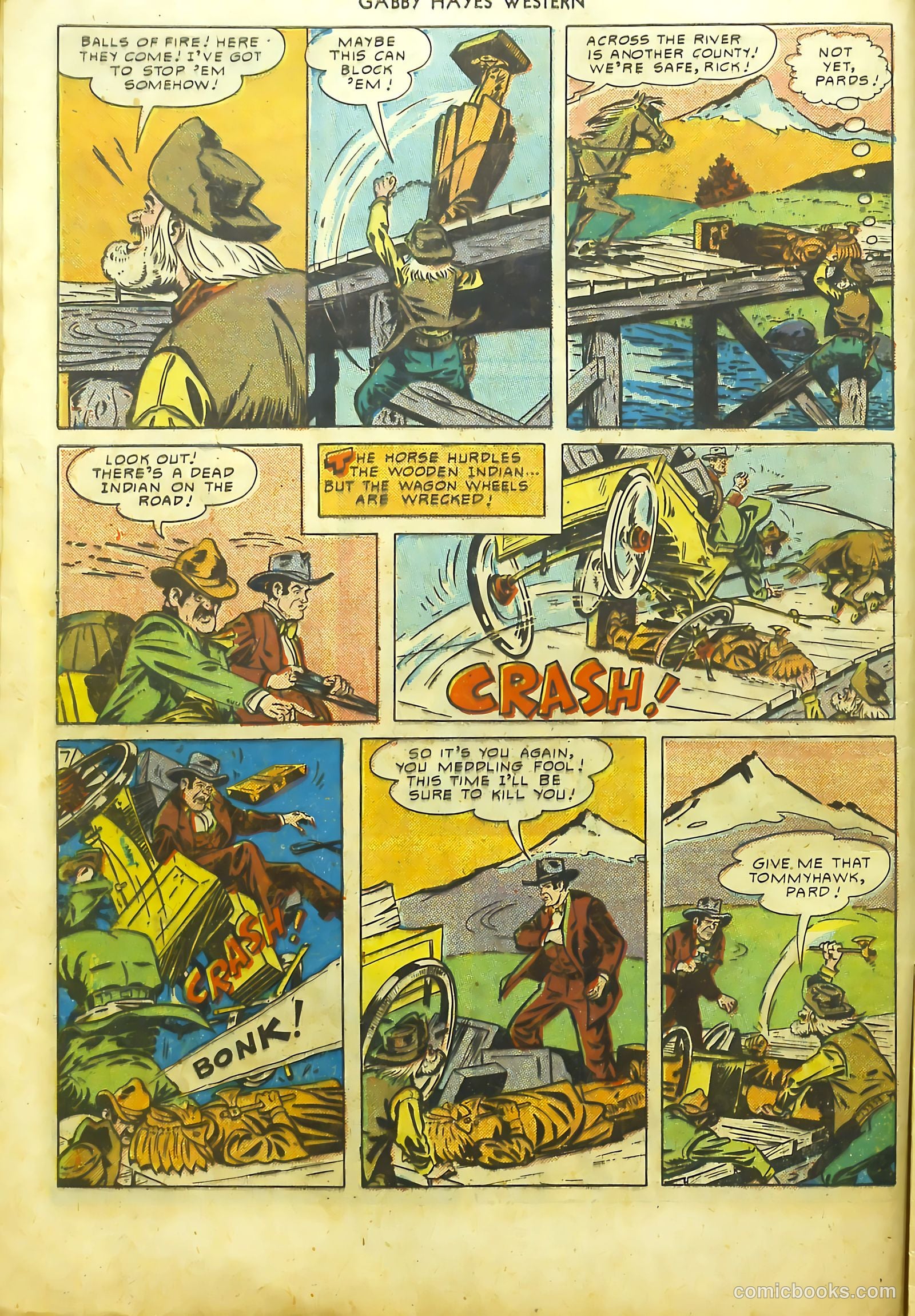 Gabby Hayes Western #23 (1950) — page 8 of 36