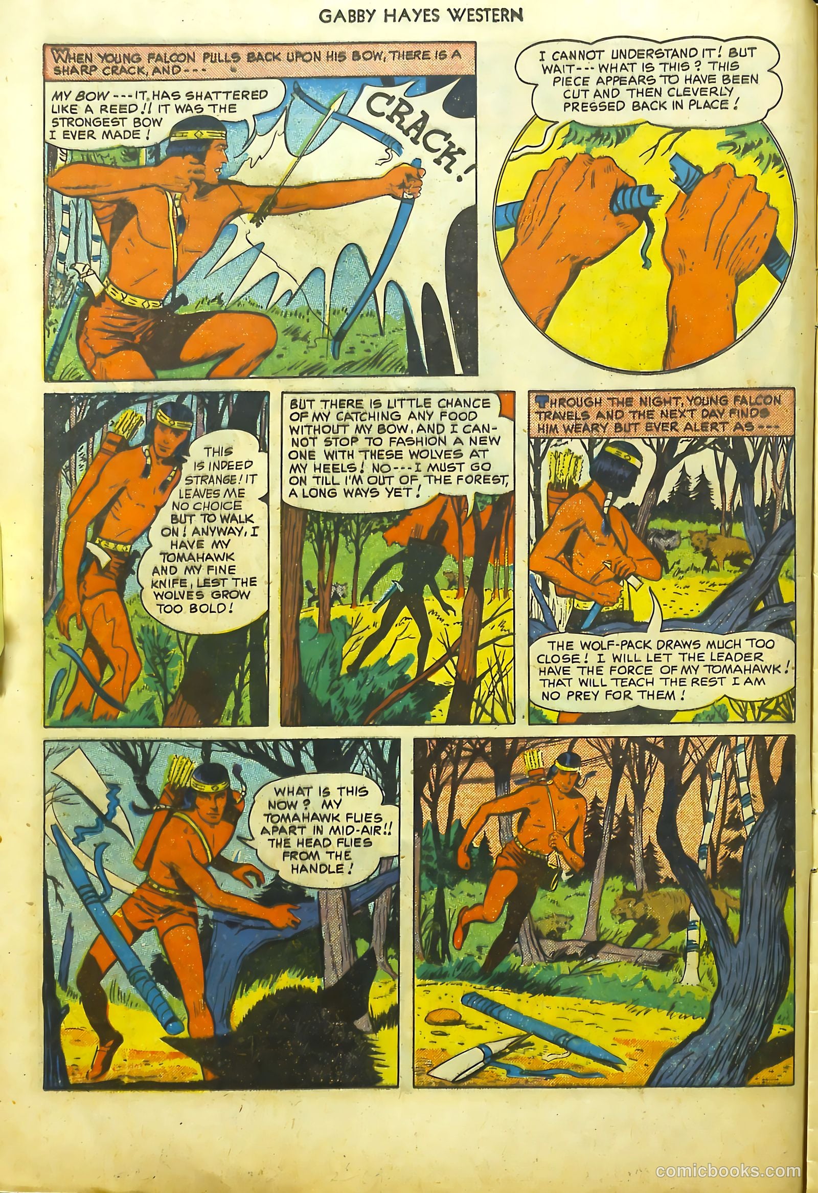 Gabby Hayes Western #23 (1950) — page 12 of 36
