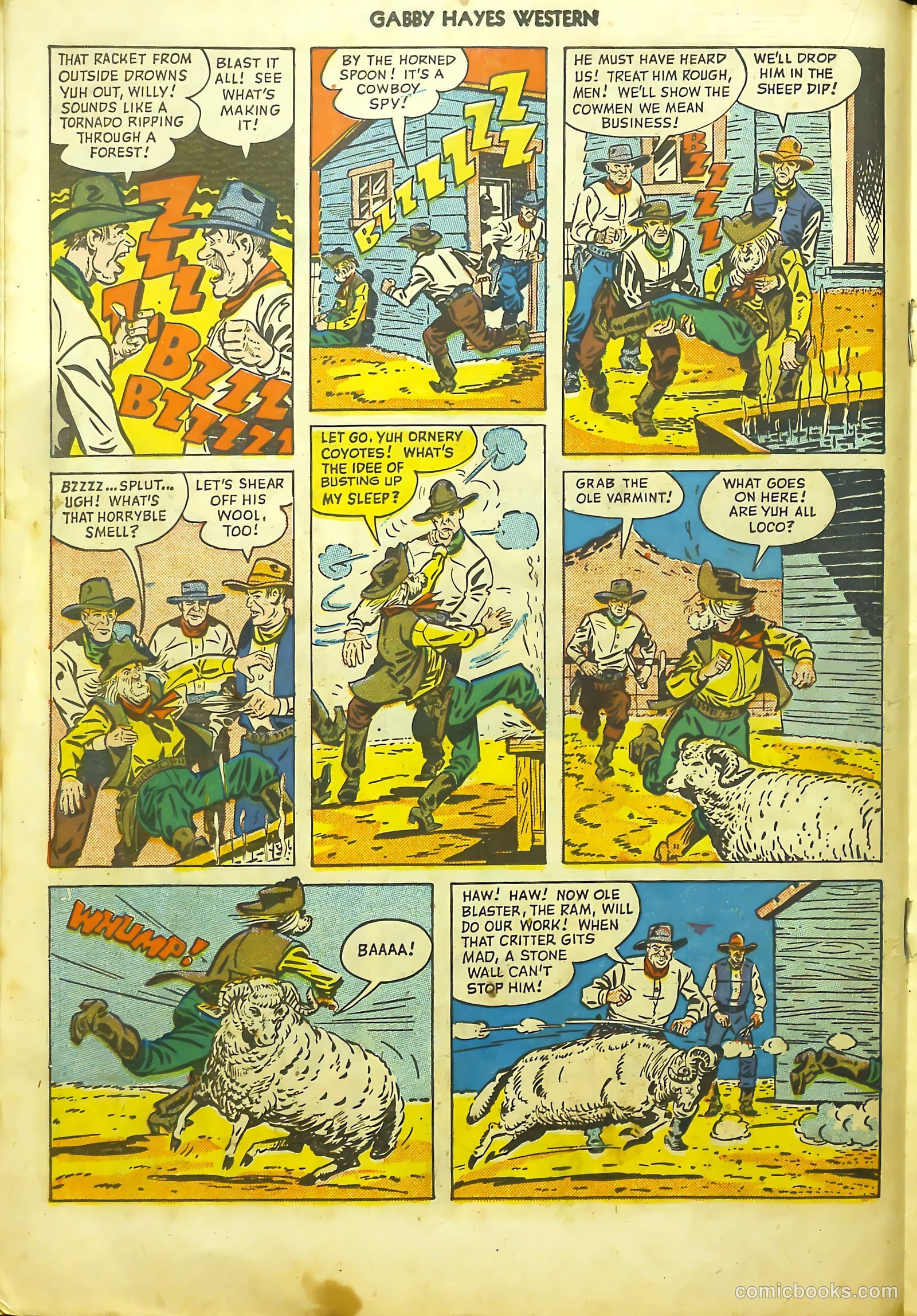Gabby Hayes Western #23 (1950) — page 18 of 36