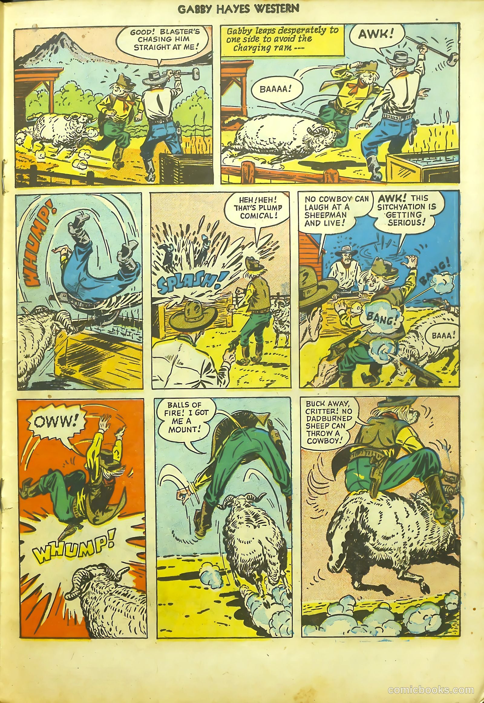 Gabby Hayes Western #23 (1950) — page 19 of 36