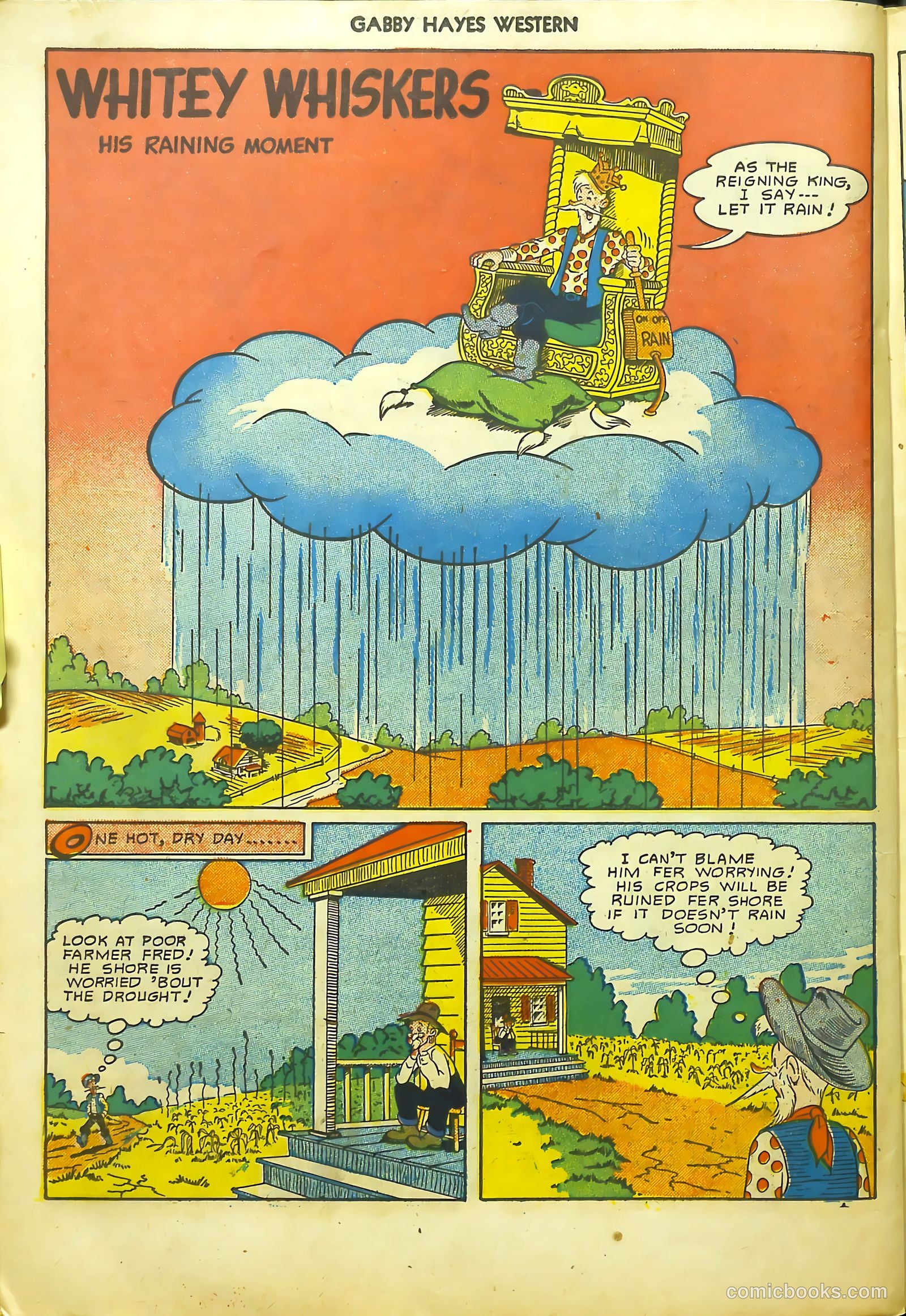 Gabby Hayes Western #23 (1950) — page 22 of 36