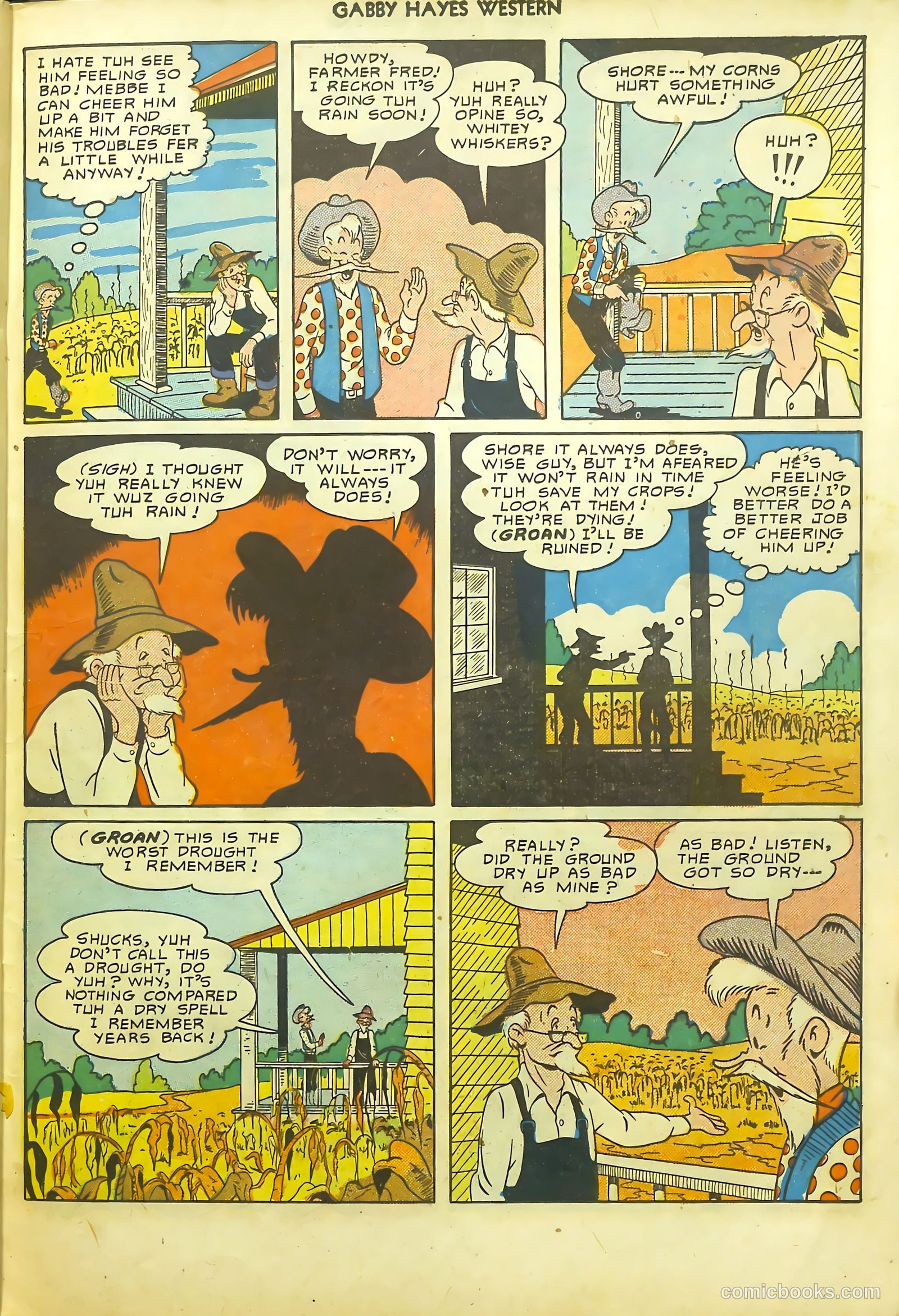 Gabby Hayes Western #23 (1950) — page 23 of 36