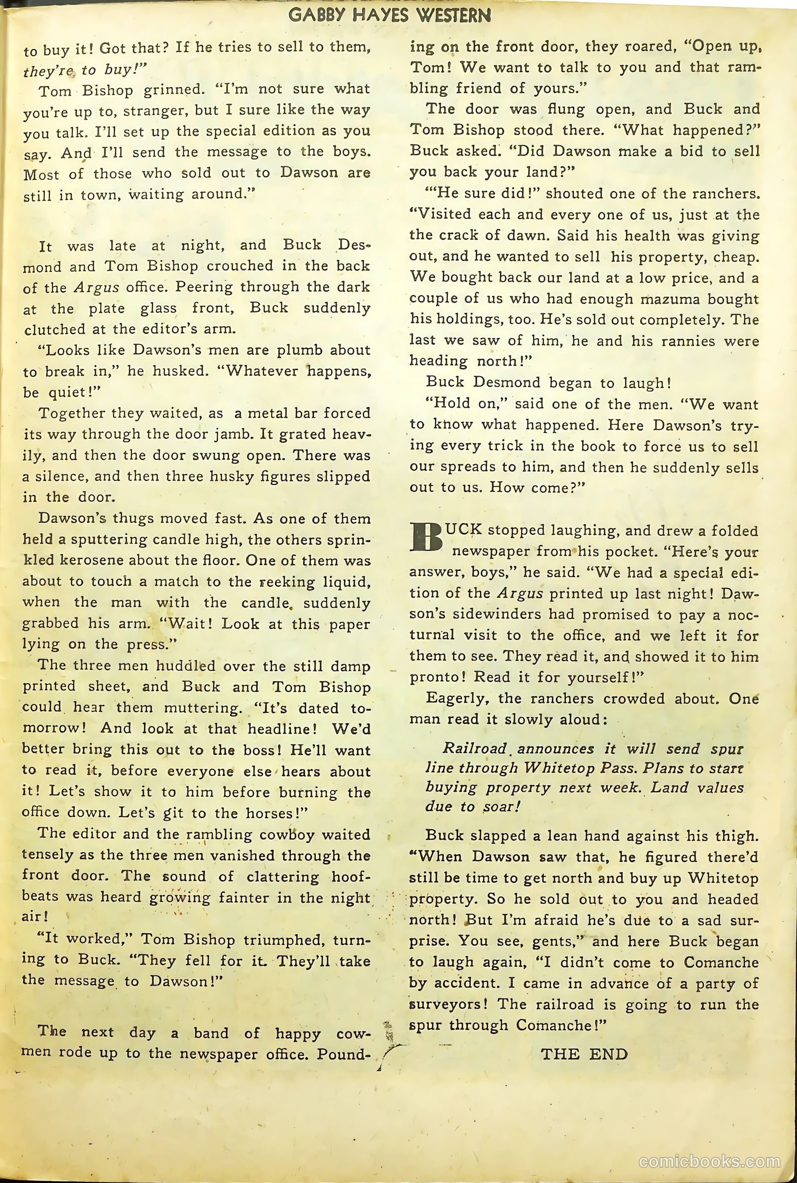 Gabby Hayes Western #23 (1950) — page 27 of 36