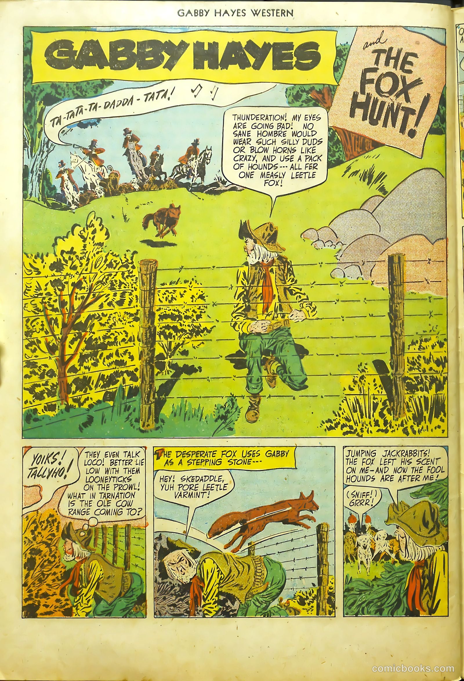 Gabby Hayes Western #23 (1950) — page 28 of 36