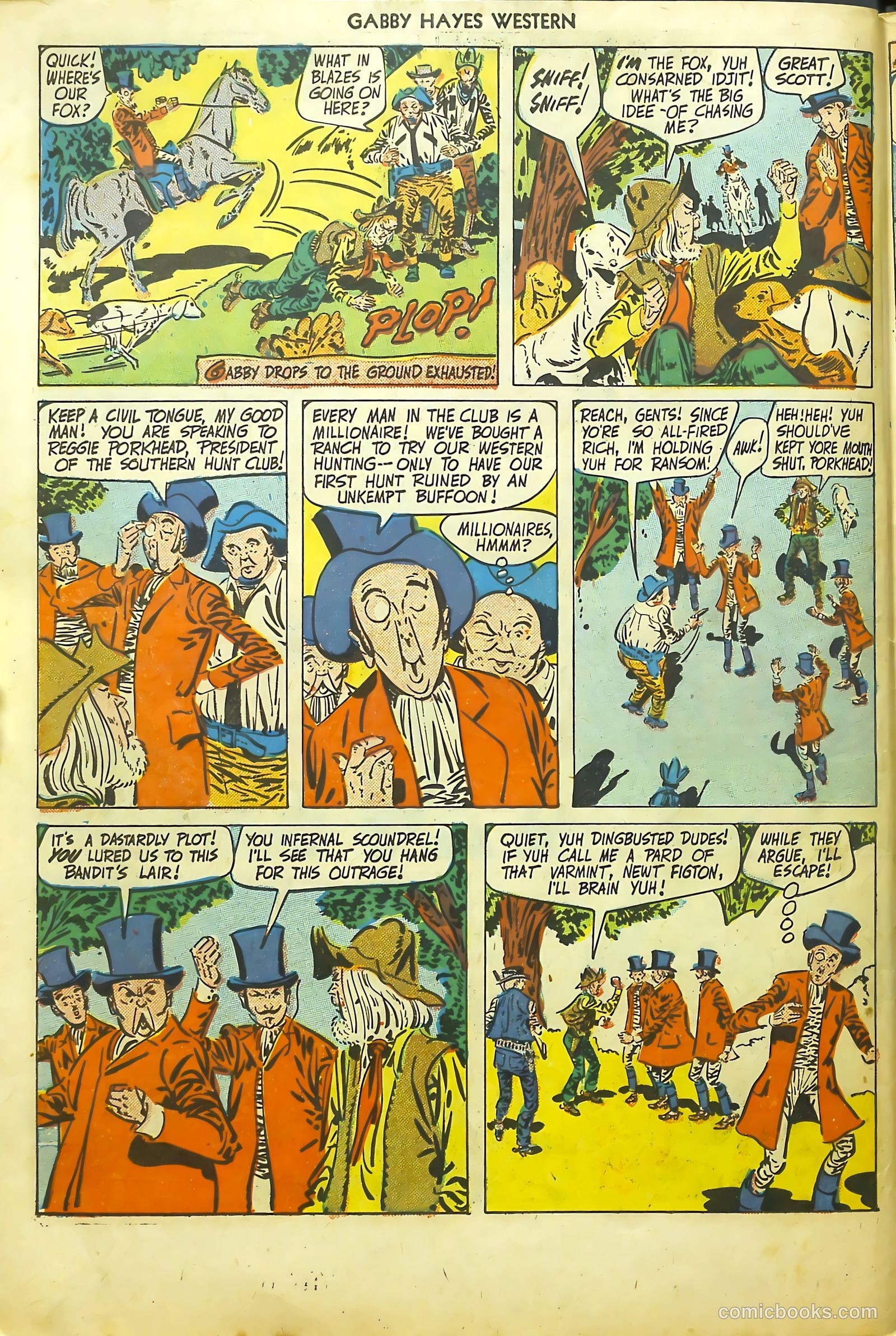 Gabby Hayes Western #23 (1950) — page 30 of 36