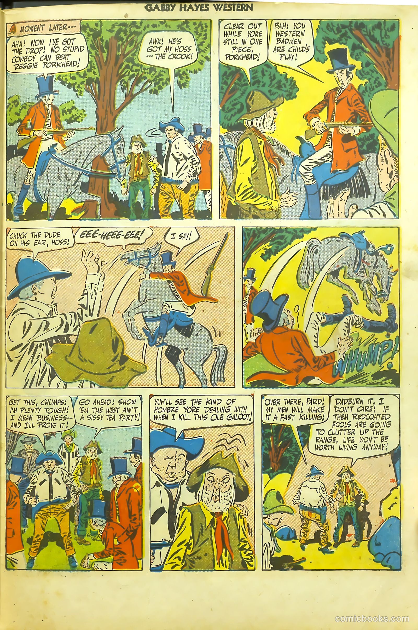 Gabby Hayes Western #23 (1950) — page 31 of 36