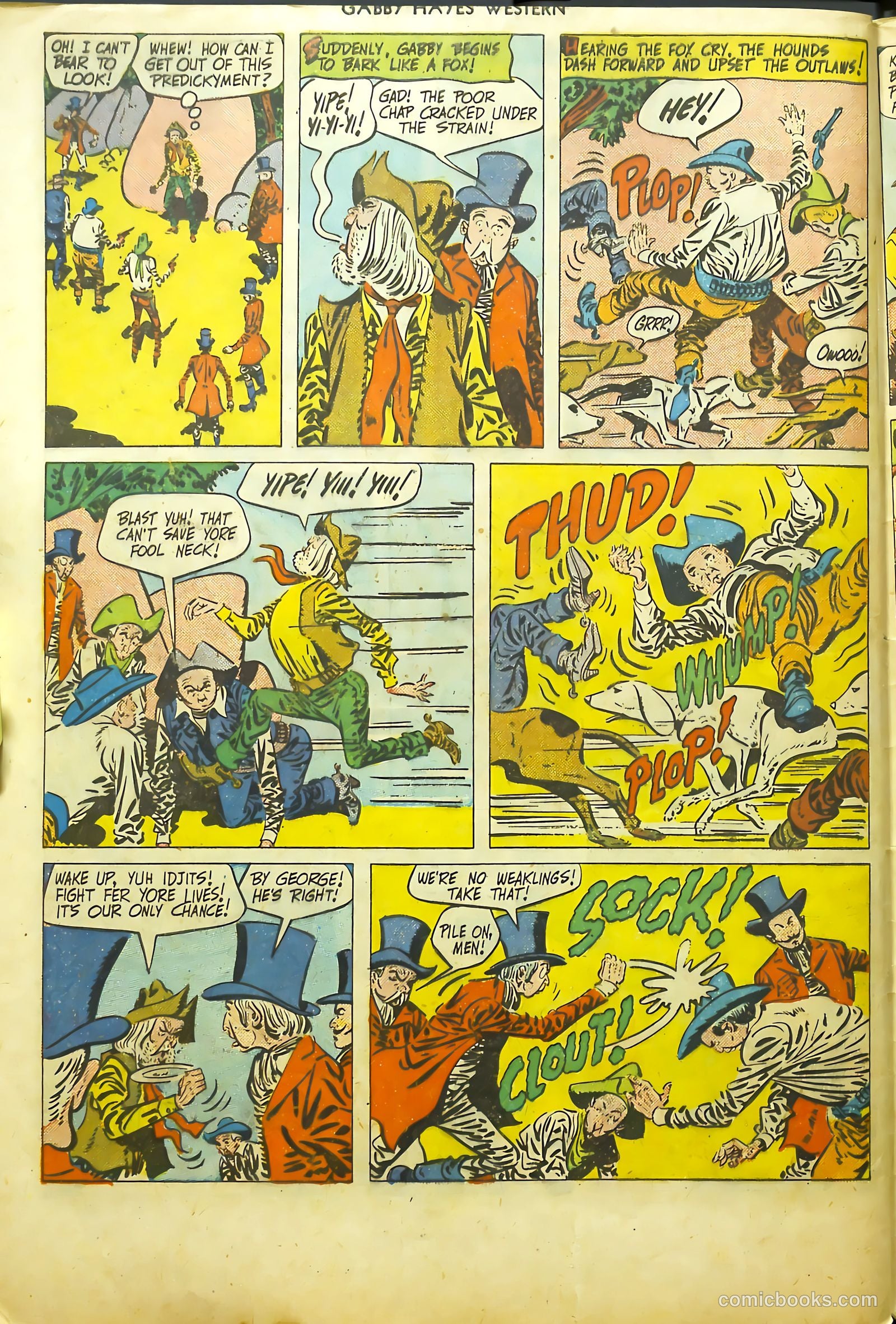 Gabby Hayes Western #23 (1950) — page 32 of 36