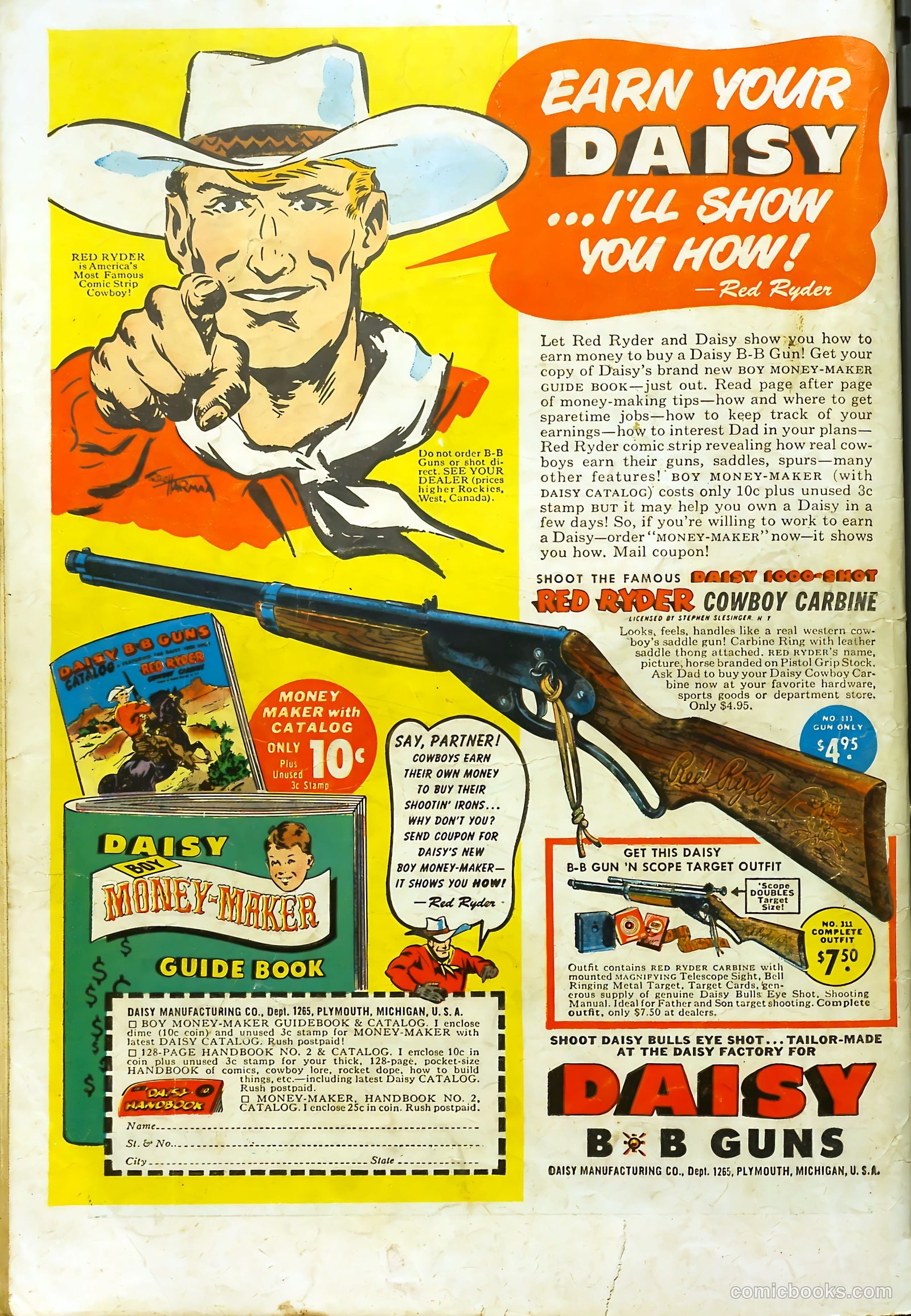 Gabby Hayes Western #23 (1950) — page 36 of 36