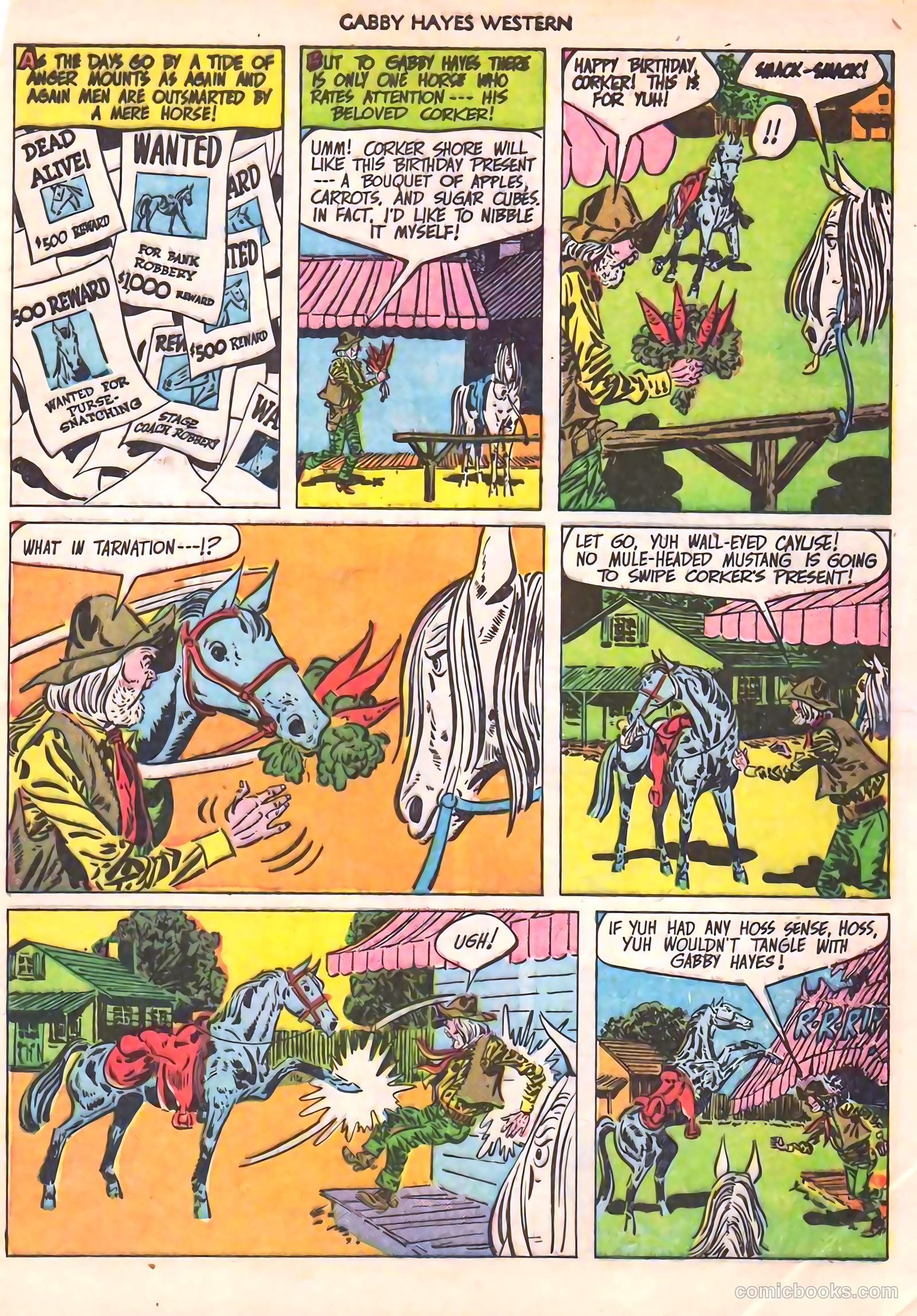 Gabby Hayes Western #24 (1950) — page 5 of 52