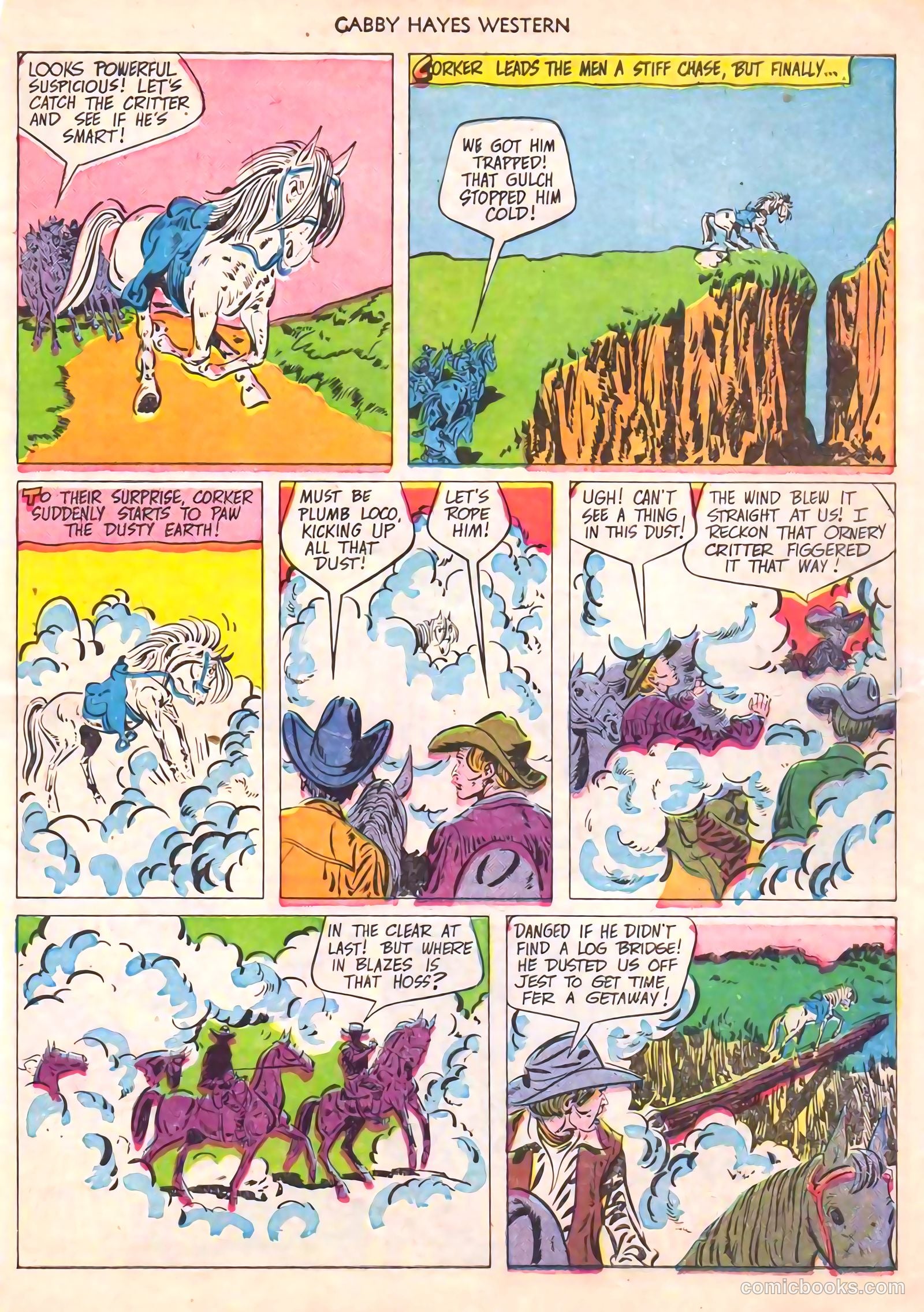 Gabby Hayes Western #24 (1950) — page 7 of 52