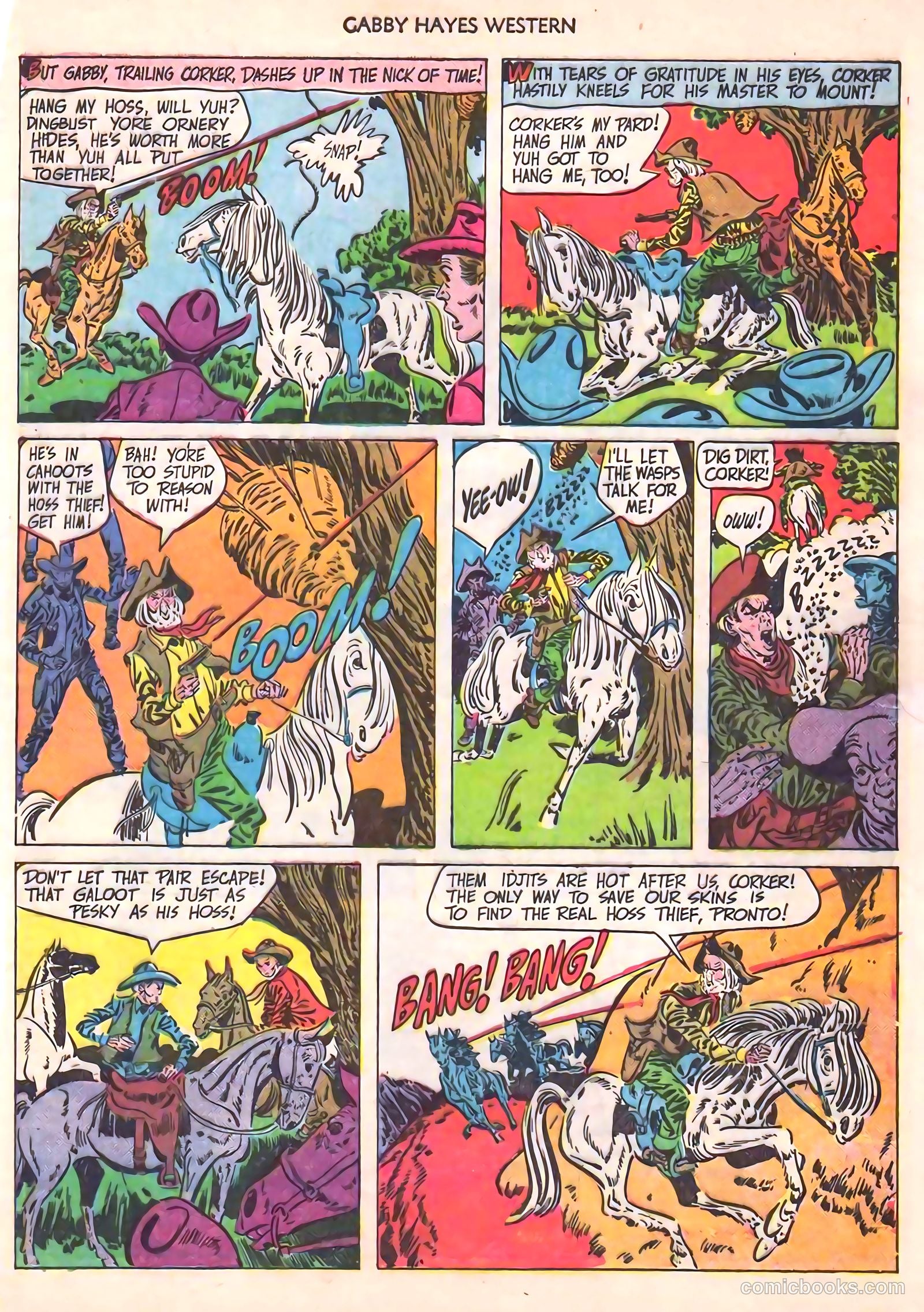 Gabby Hayes Western #24 (1950) — page 9 of 52
