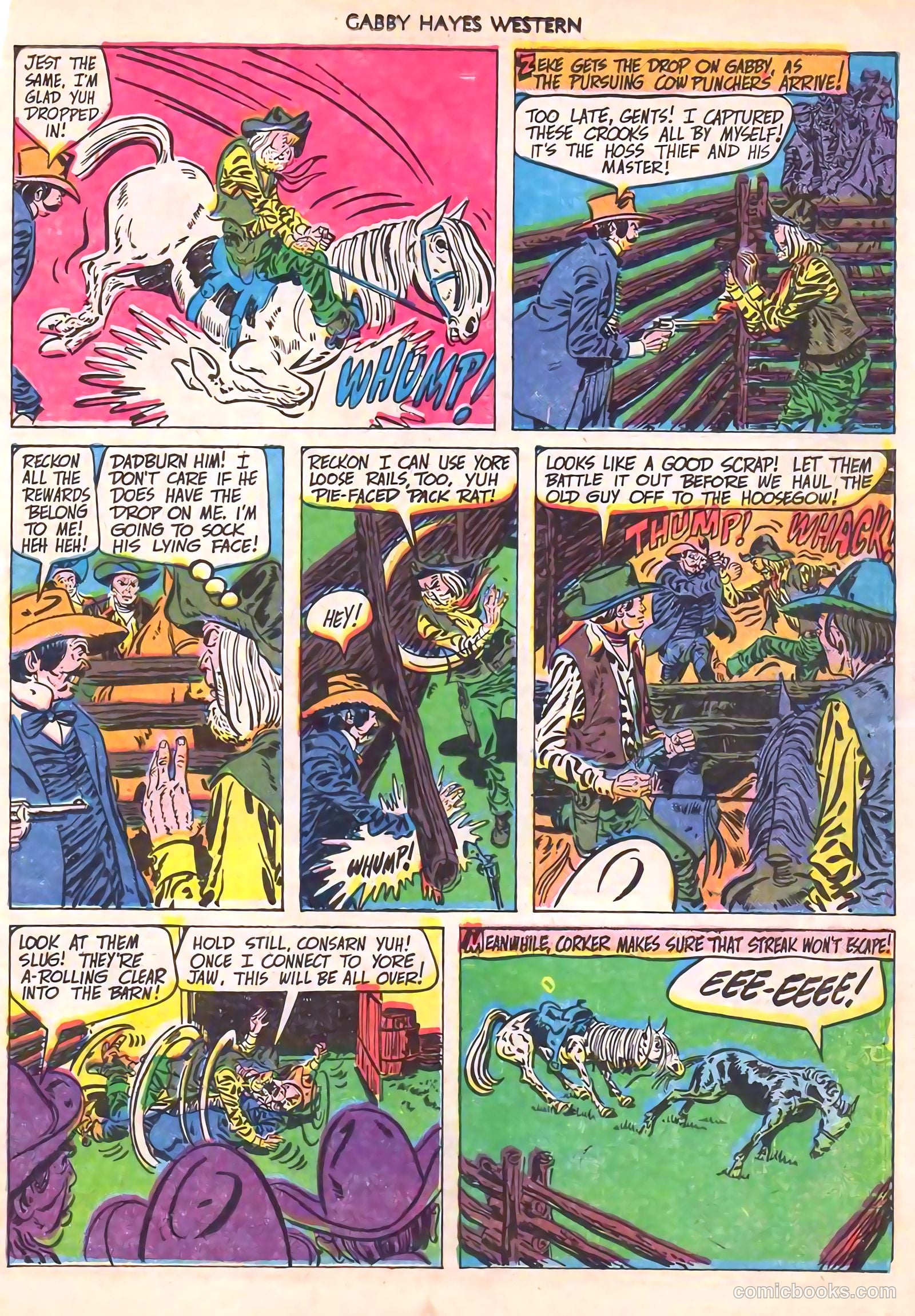 Gabby Hayes Western #24 (1950) — page 11 of 52