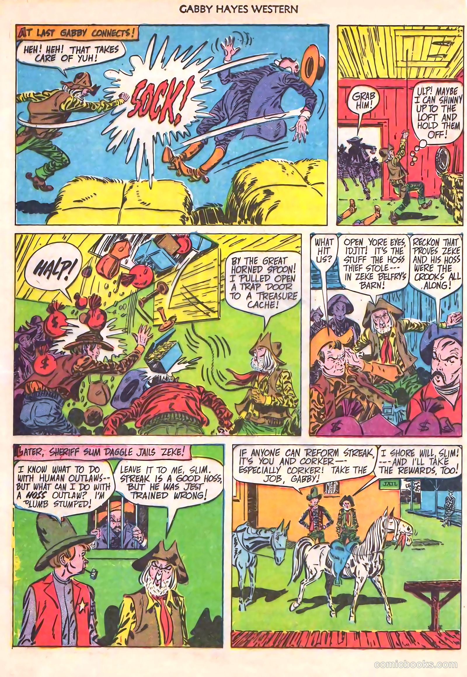 Gabby Hayes Western #24 (1950) — page 12 of 52