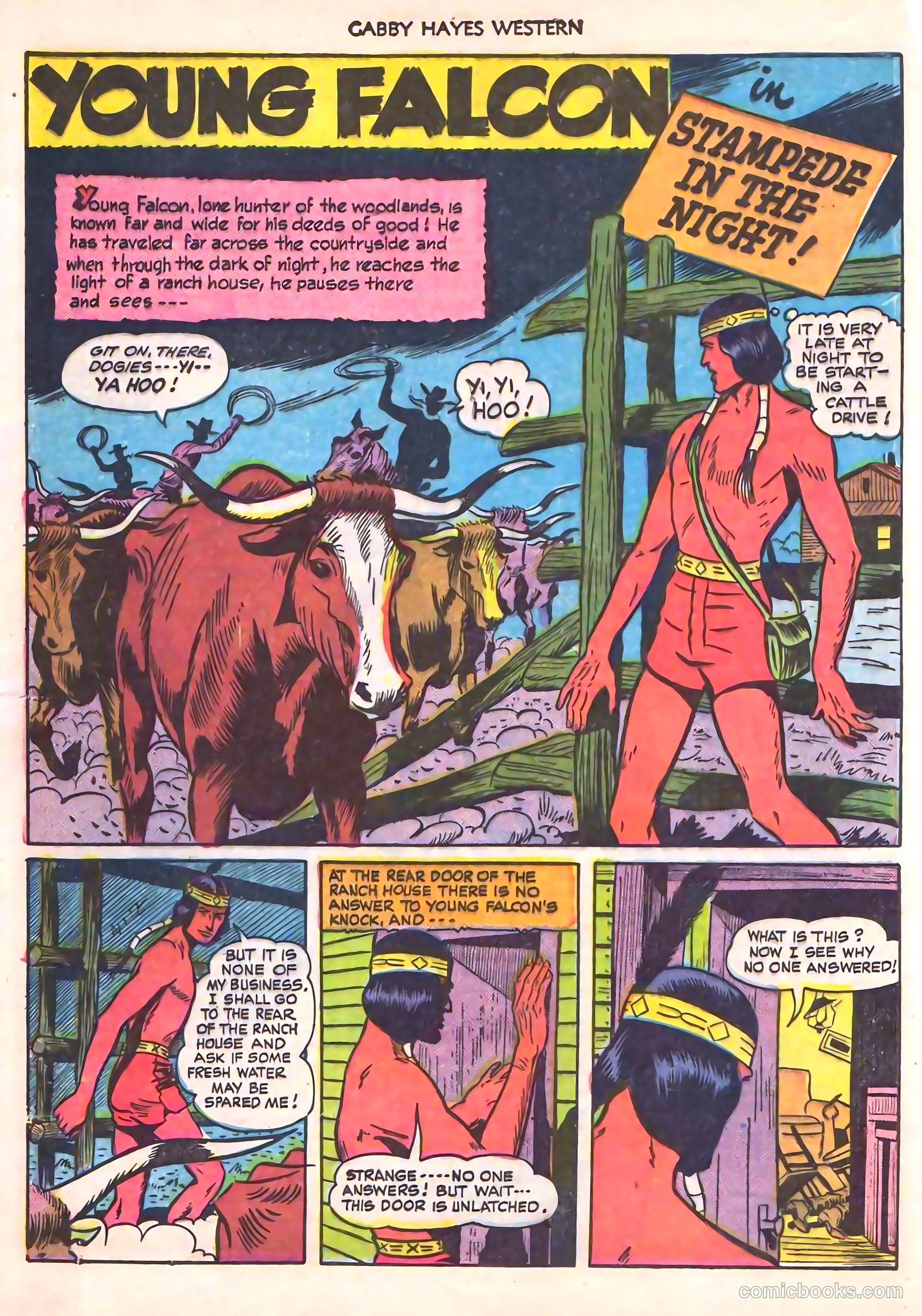 Gabby Hayes Western #24 (1950) — page 16 of 52