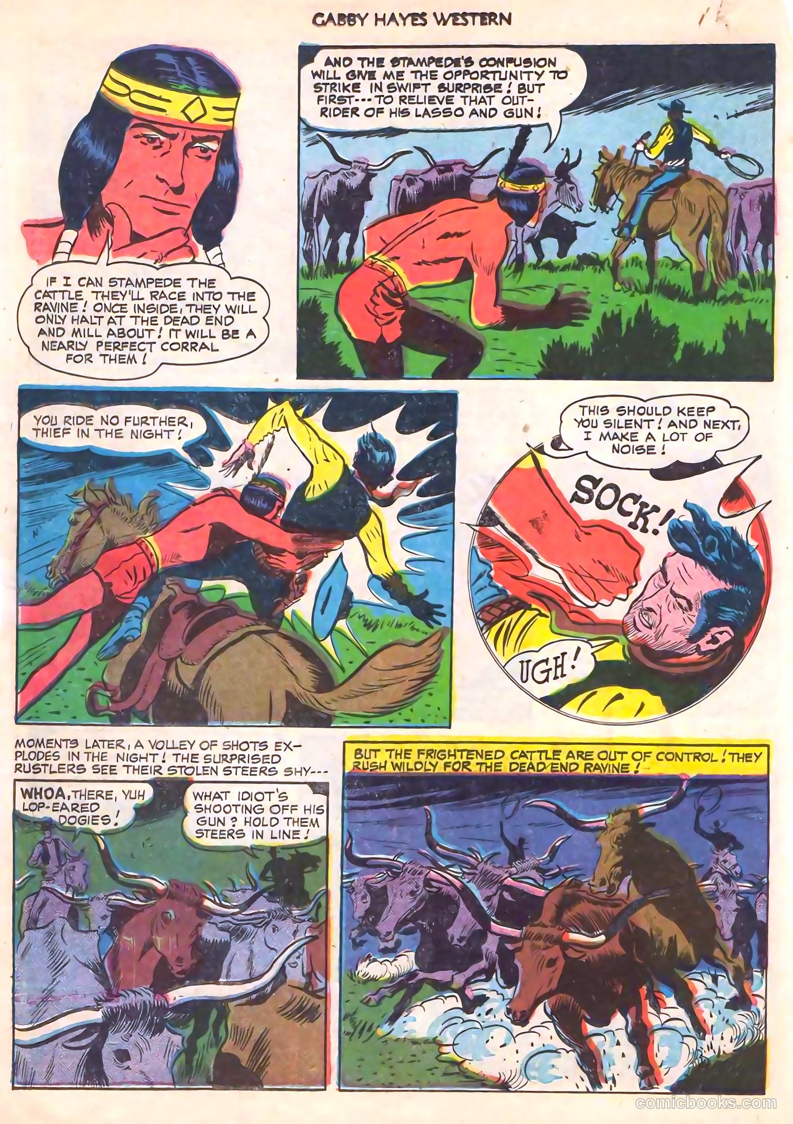 Gabby Hayes Western #24 (1950) — page 18 of 52