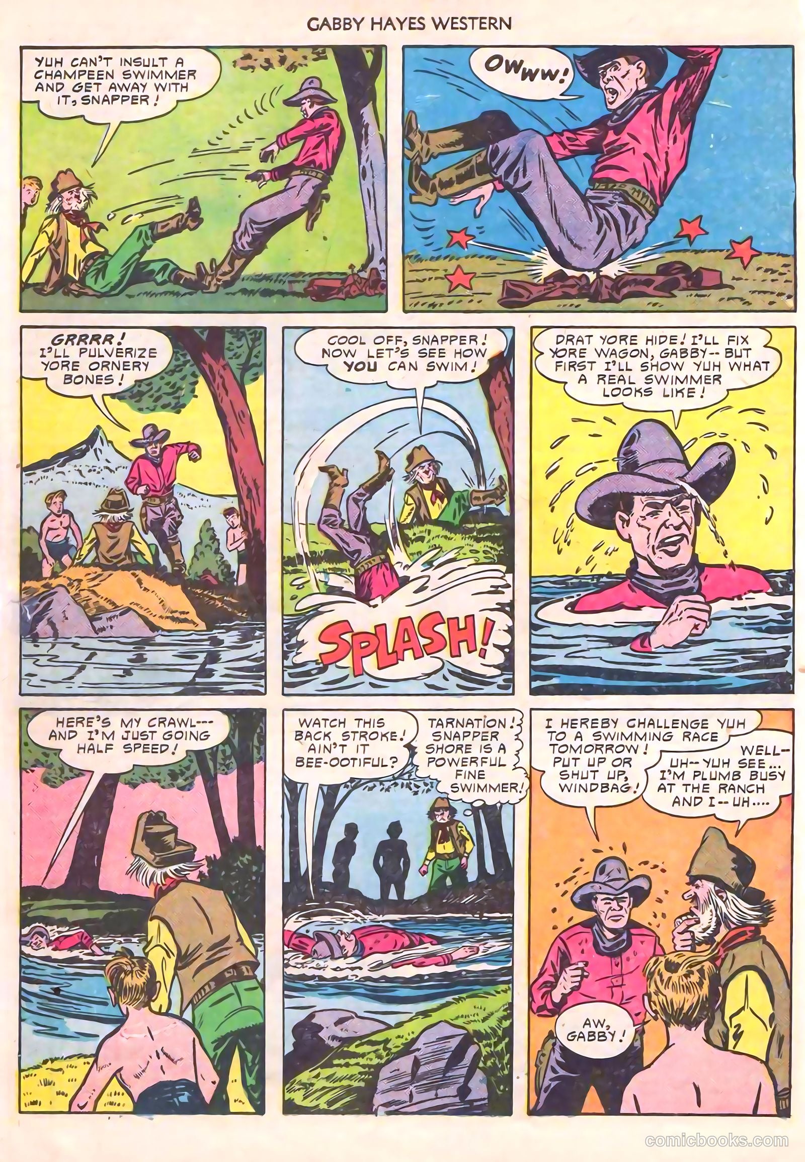 Gabby Hayes Western #24 (1950) — page 22 of 52