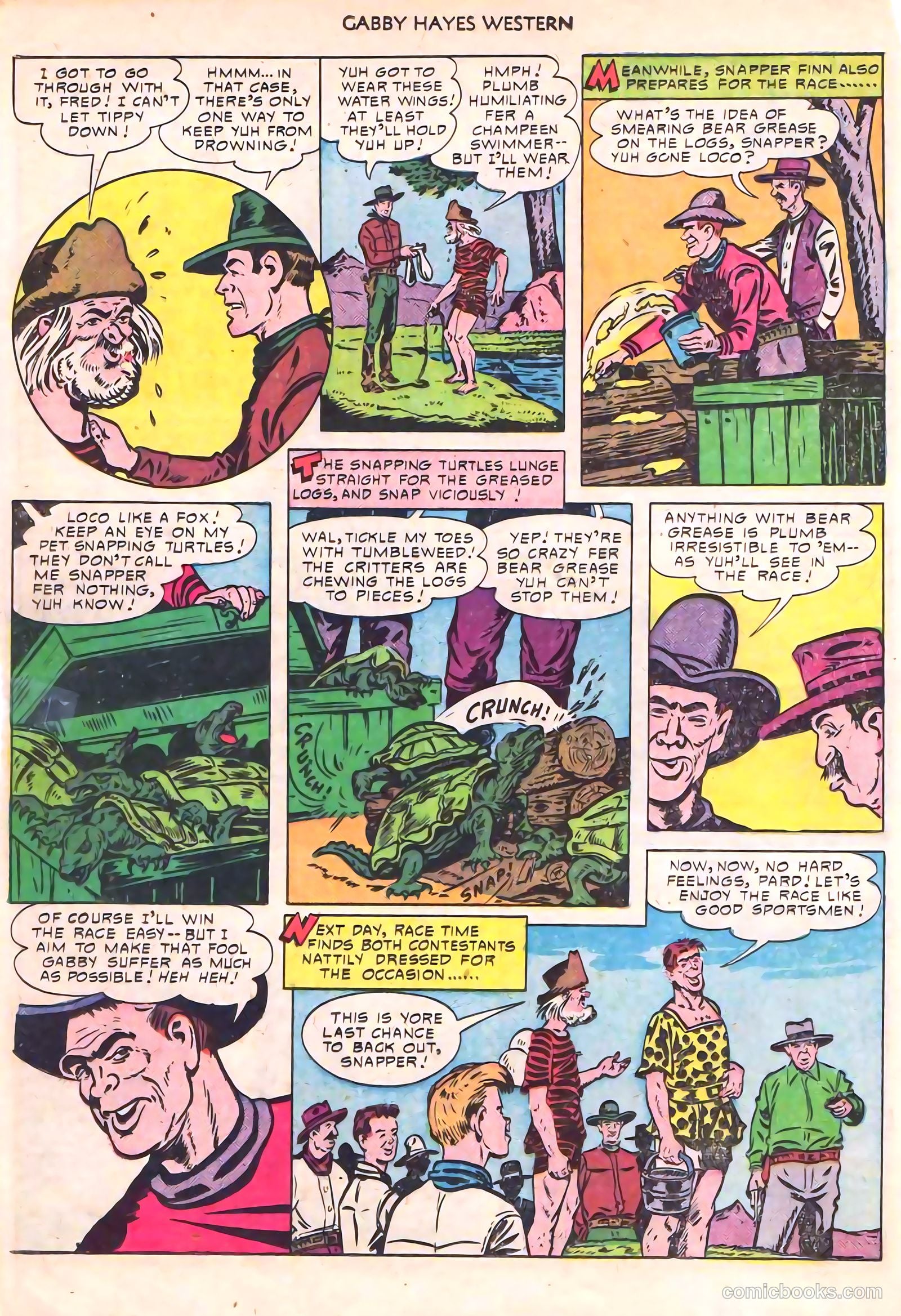 Gabby Hayes Western #24 (1950) — page 24 of 52