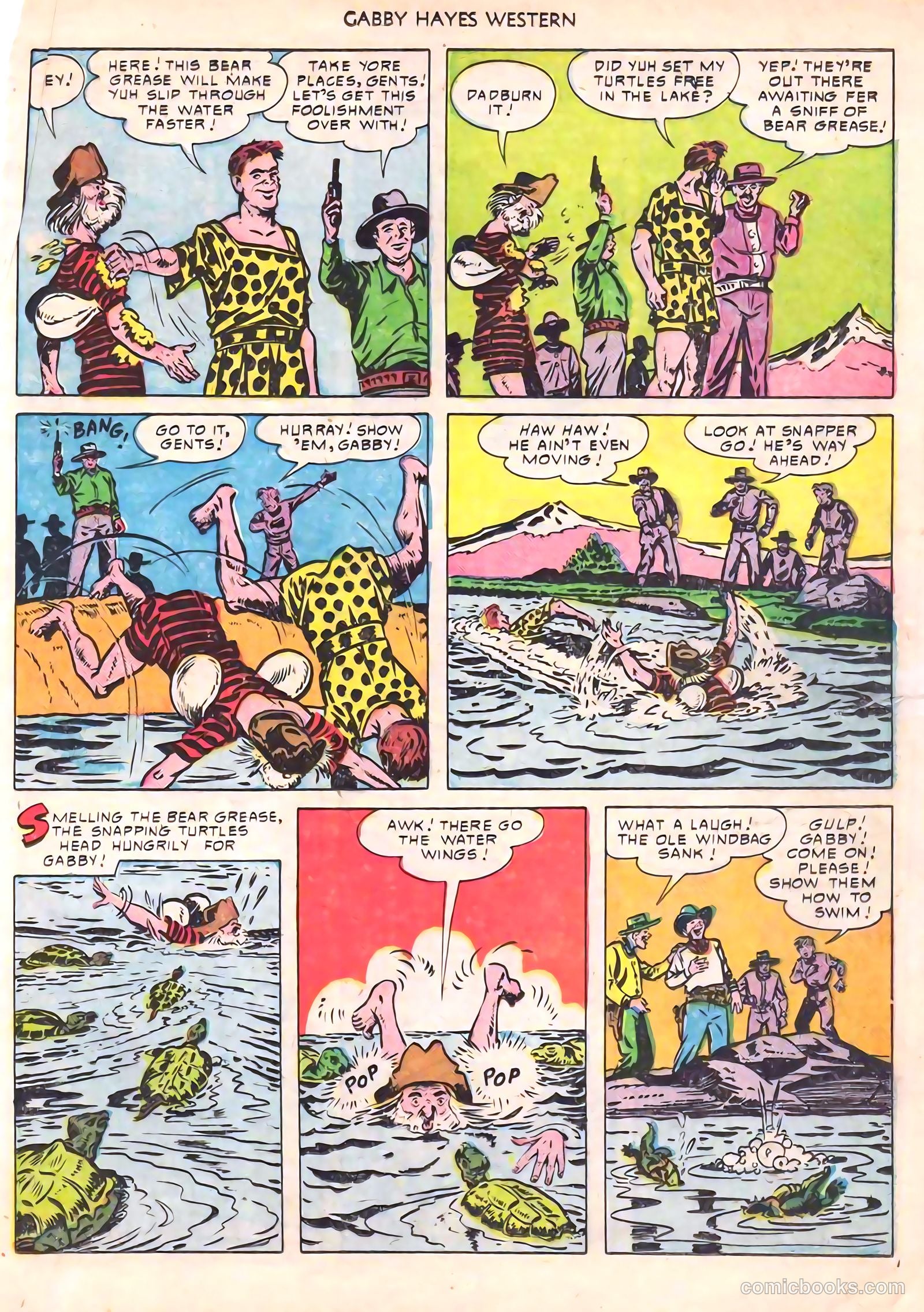 Gabby Hayes Western #24 (1950) — page 25 of 52