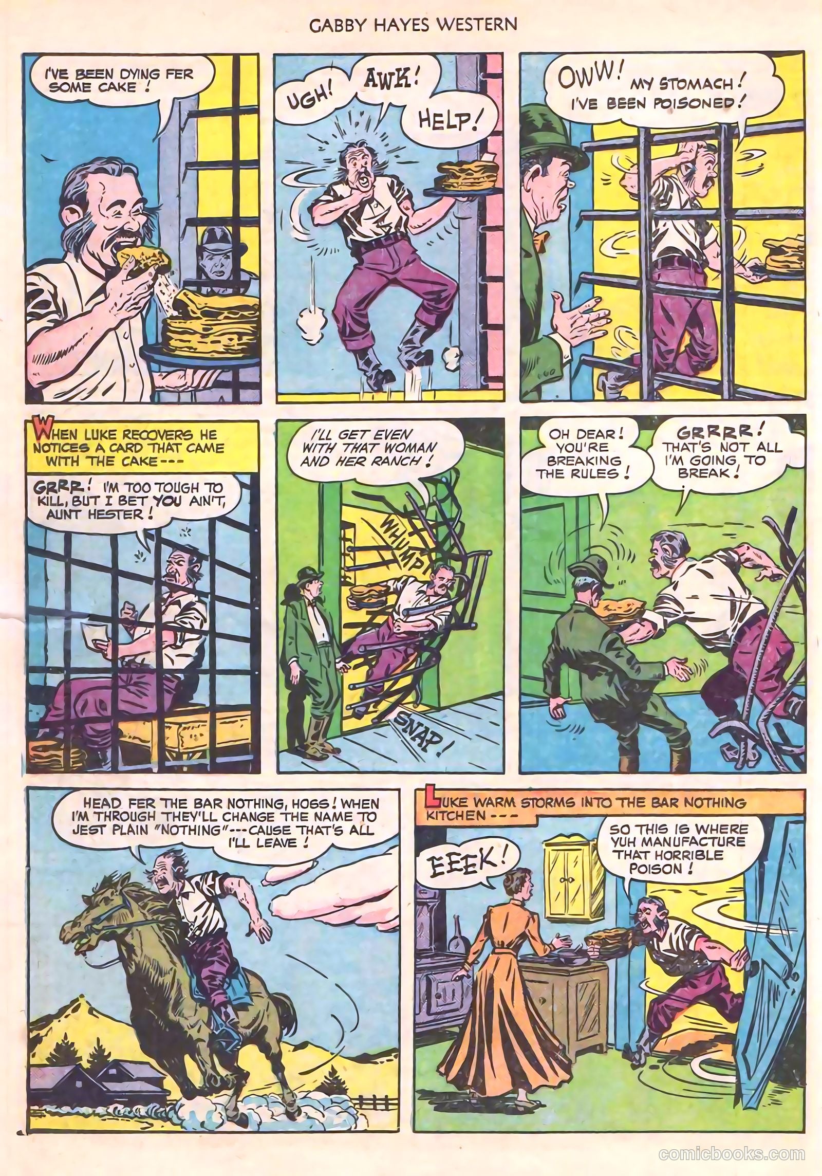 Gabby Hayes Western #24 (1950) — page 30 of 52