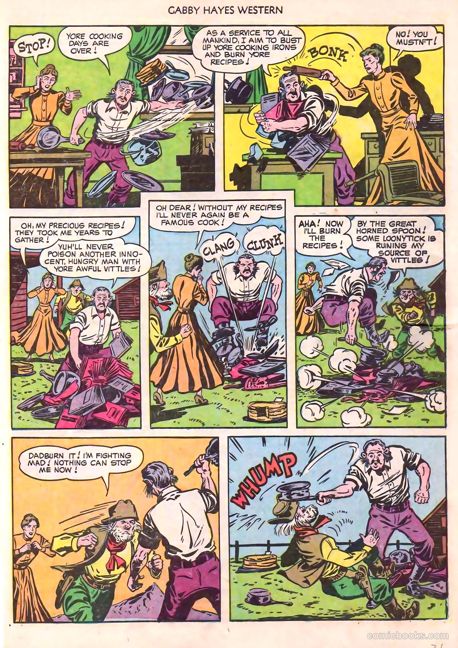 Gabby Hayes Western #24 (1950) — page 31 of 52