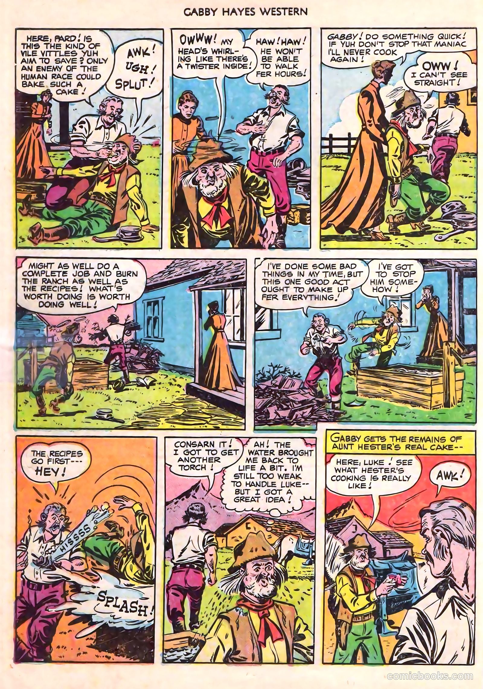 Gabby Hayes Western #24 (1950) — page 32 of 52