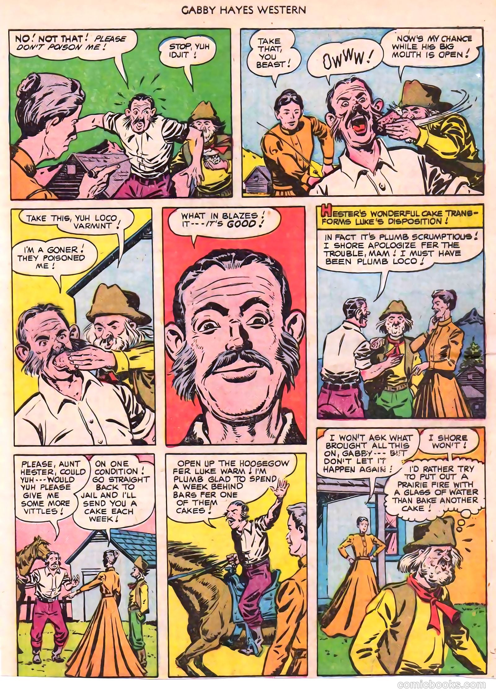 Gabby Hayes Western #24 (1950) — page 33 of 52