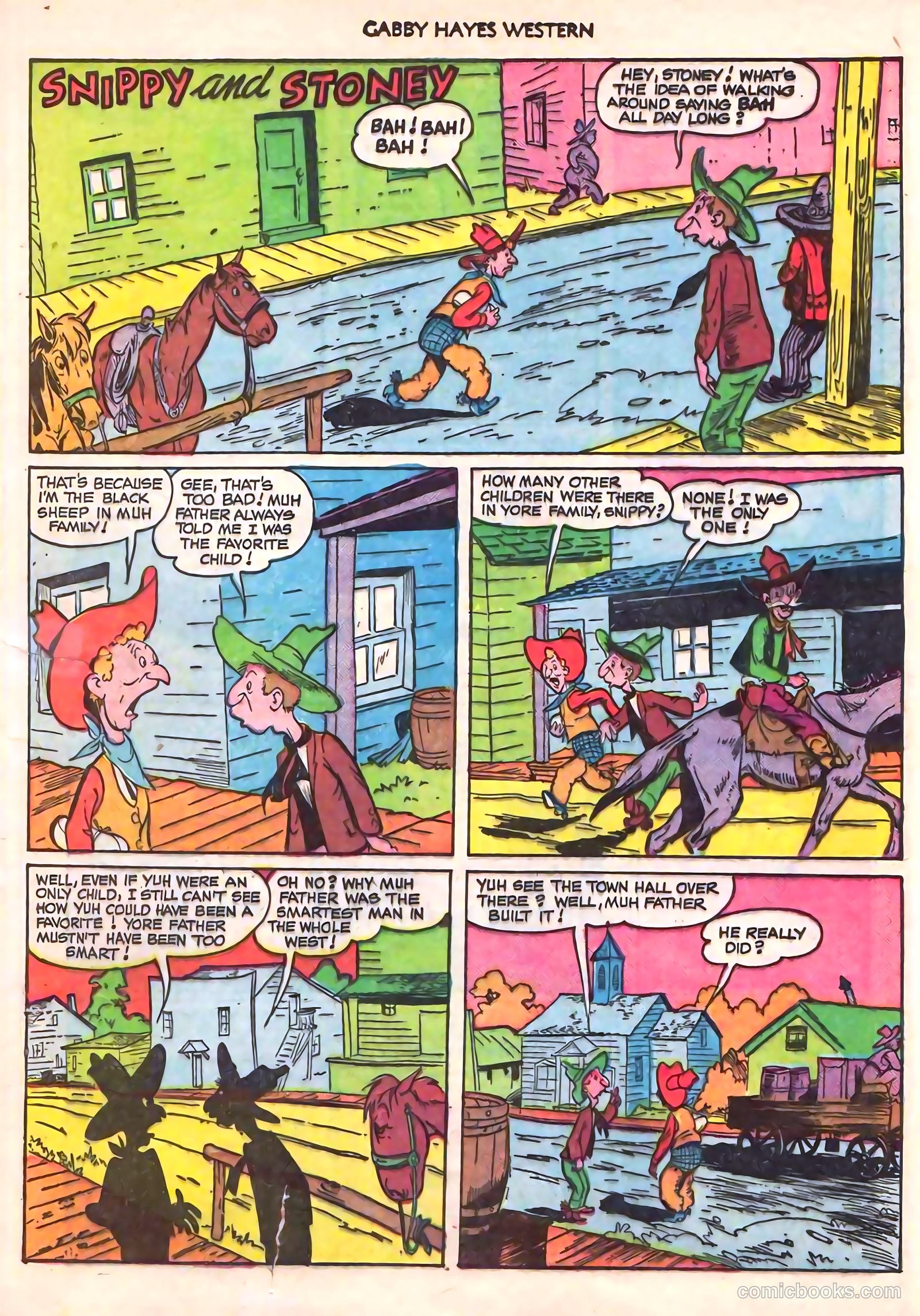 Gabby Hayes Western #24 (1950) — page 36 of 52