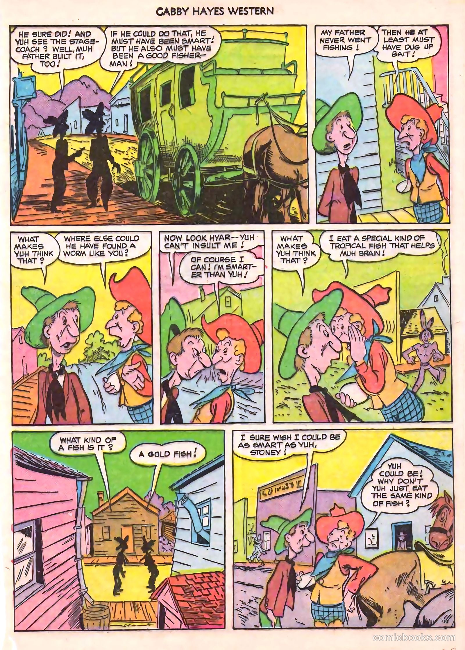Gabby Hayes Western #24 (1950) — page 37 of 52