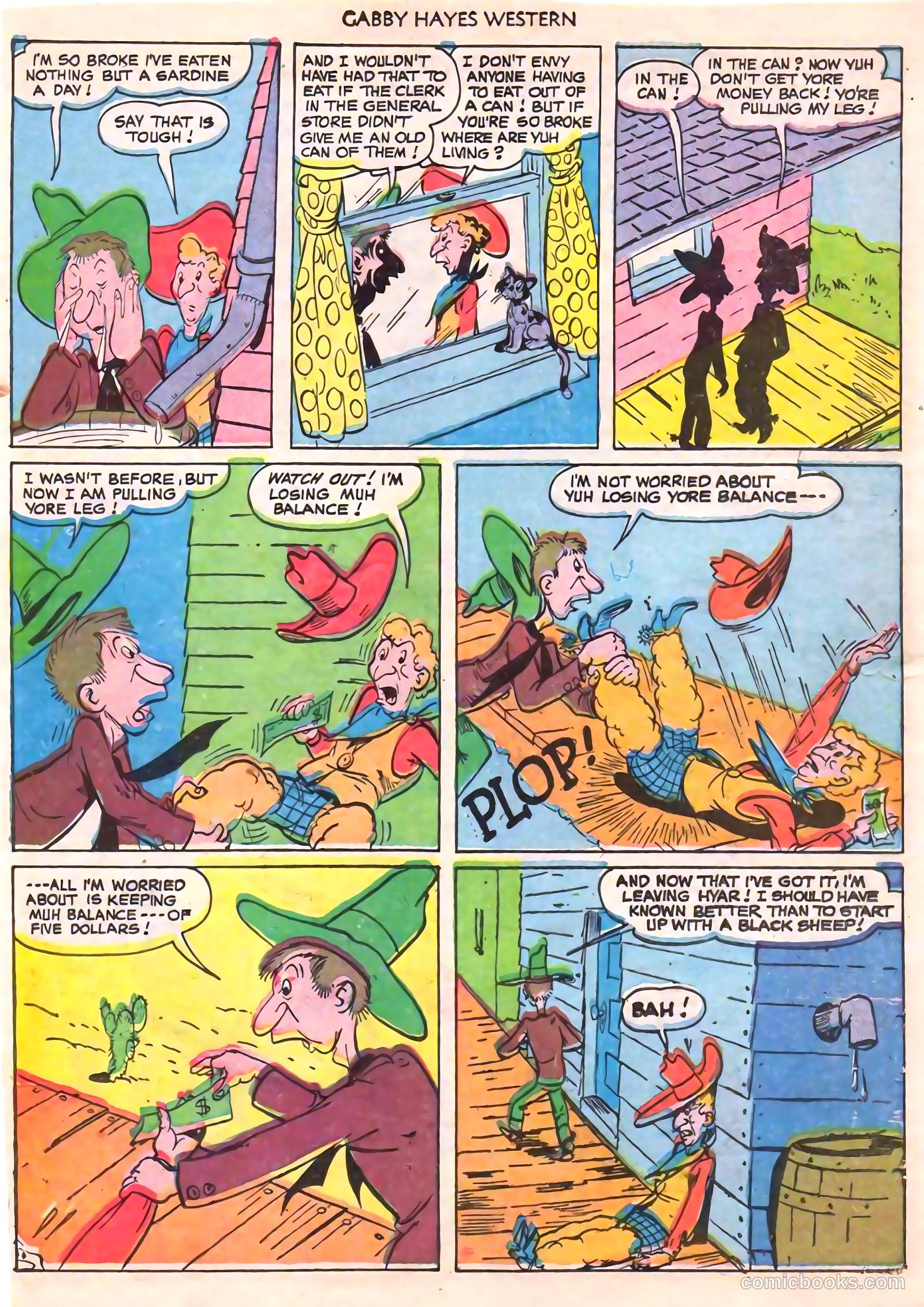 Gabby Hayes Western #24 (1950) — page 39 of 52