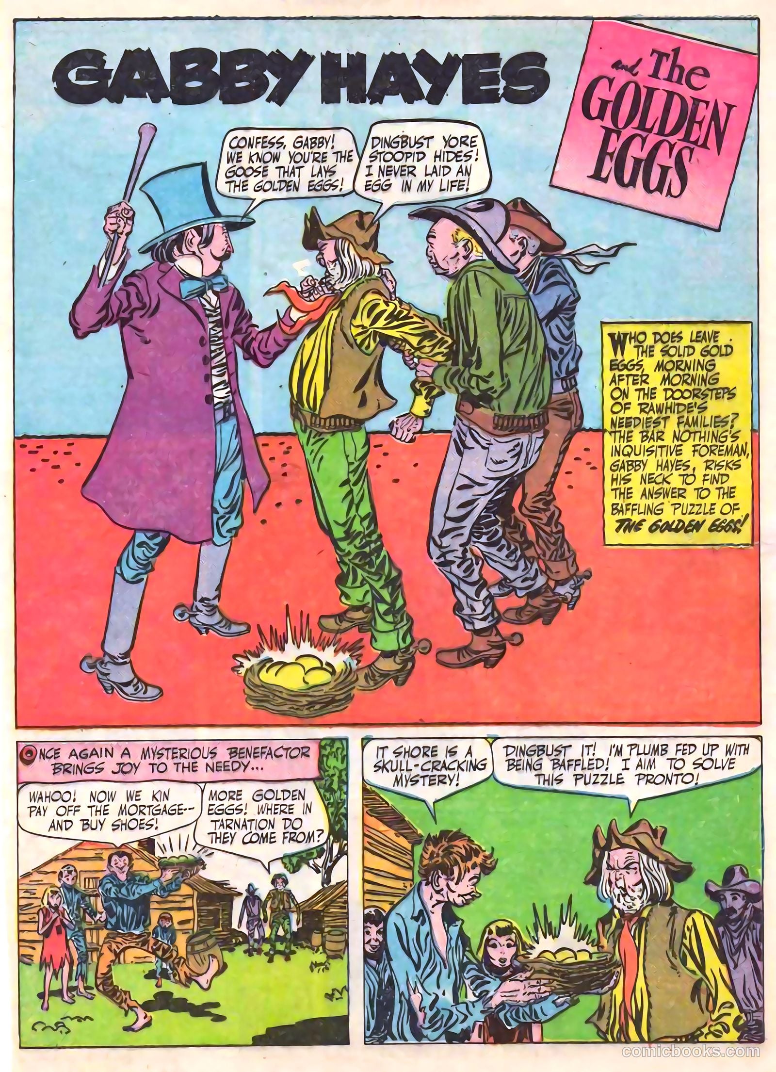 Gabby Hayes Western #24 (1950) — page 41 of 52