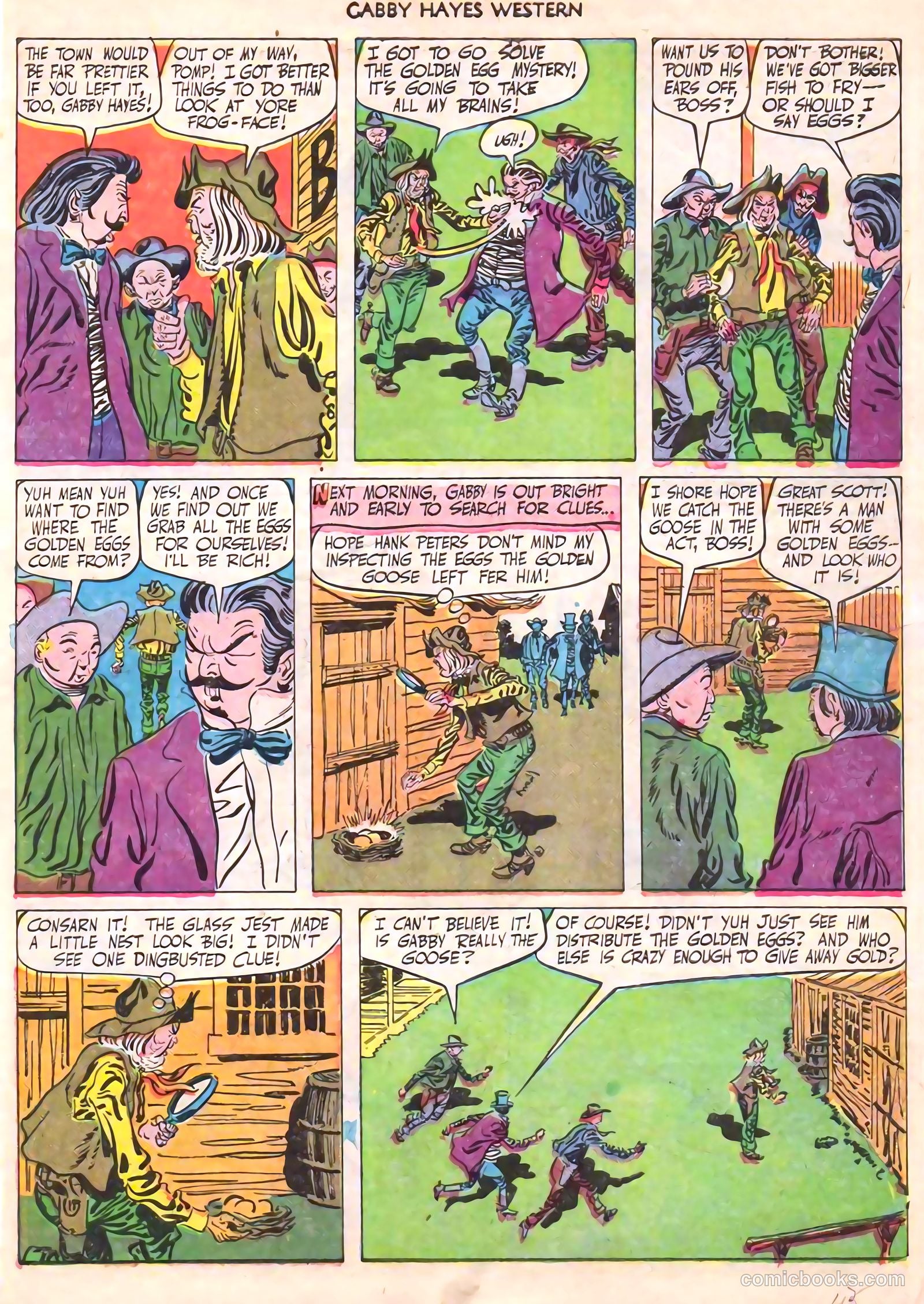 Gabby Hayes Western #24 (1950) — page 43 of 52