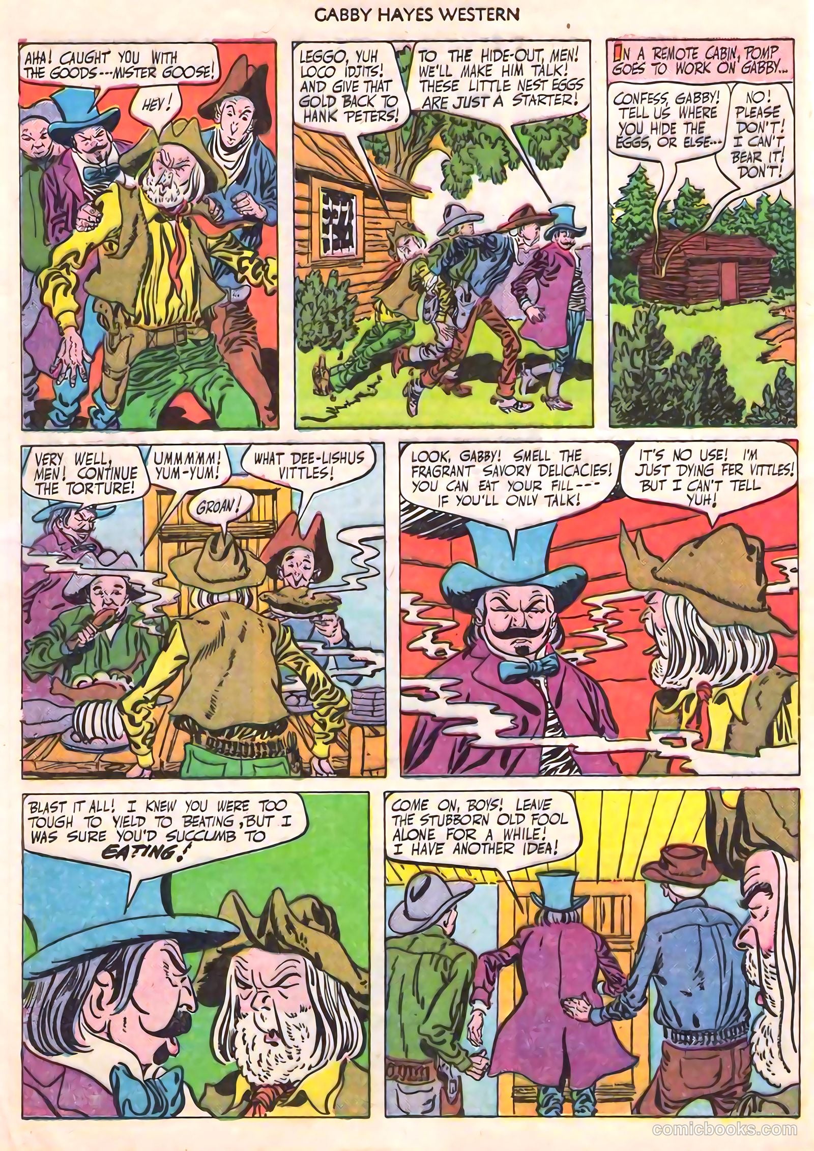 Gabby Hayes Western #24 (1950) — page 44 of 52