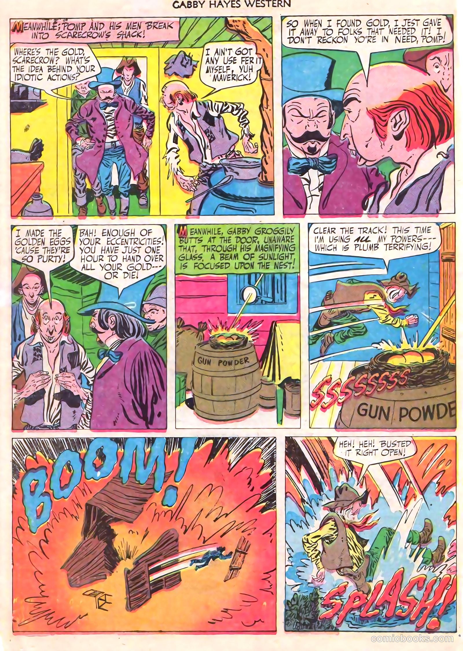 Gabby Hayes Western #24 (1950) — page 46 of 52