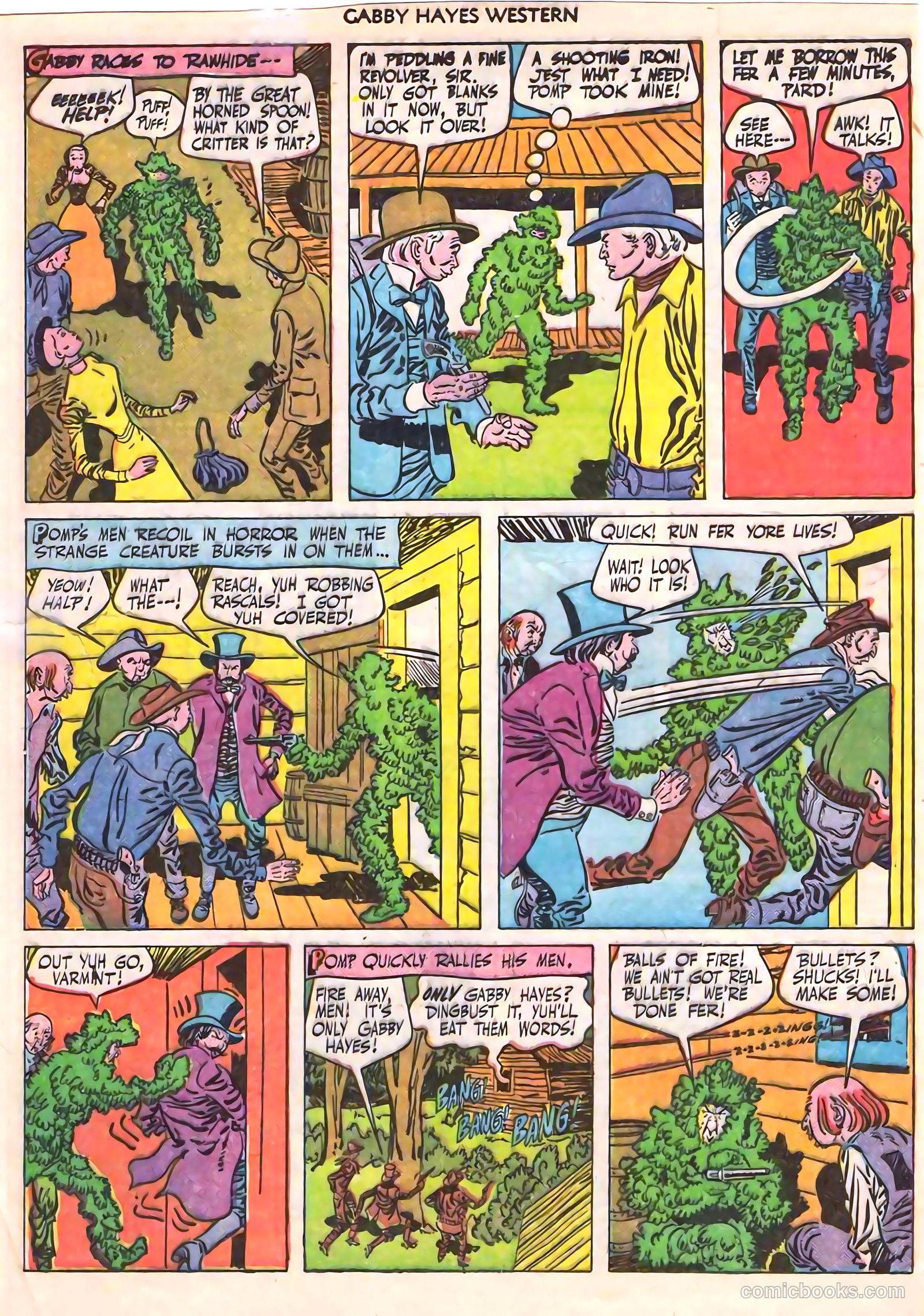 Gabby Hayes Western #24 (1950) — page 48 of 52