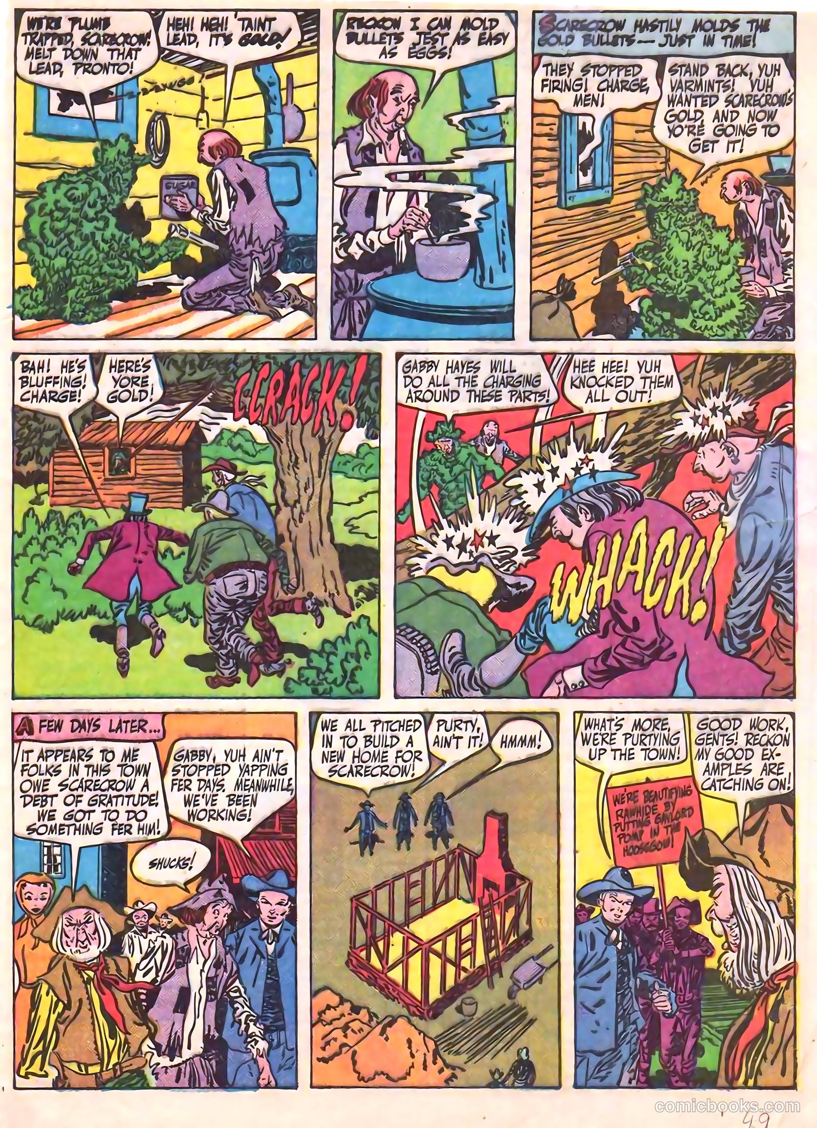 Gabby Hayes Western #24 (1950) — page 49 of 52