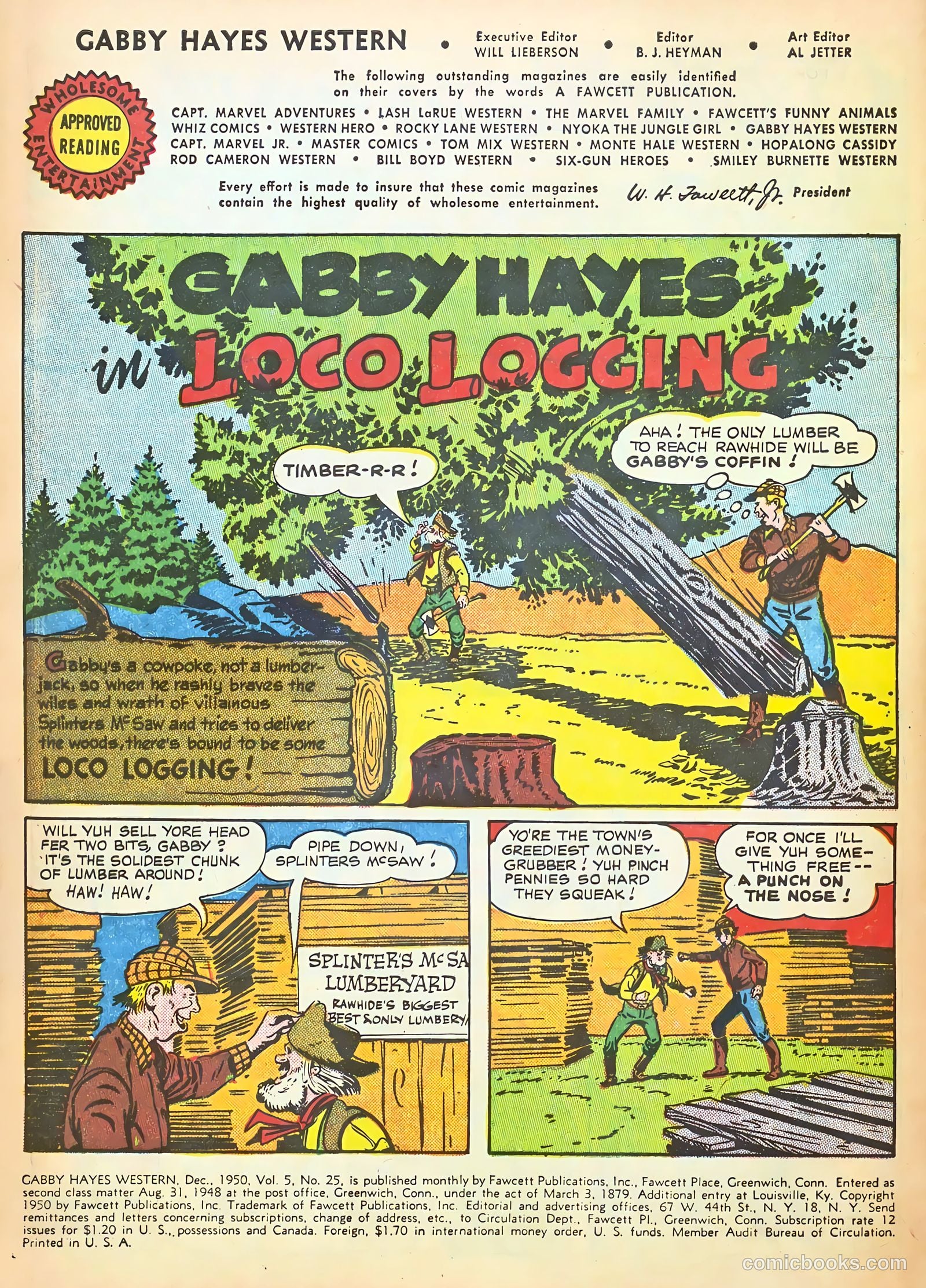 Gabby Hayes Western #25 (1950) — page 4 of 52