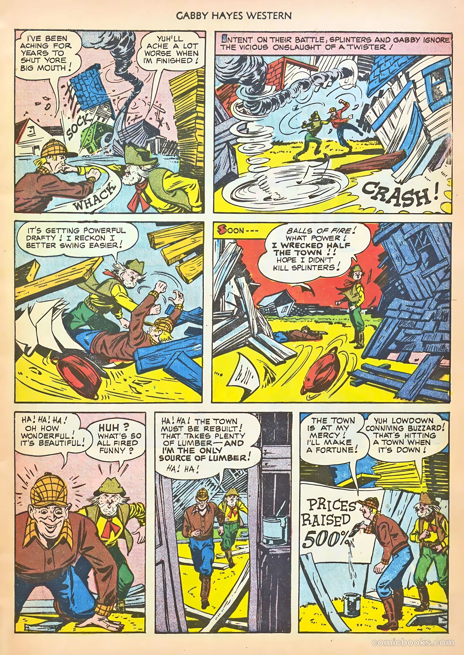 Gabby Hayes Western #25 (1950) — page 5 of 52