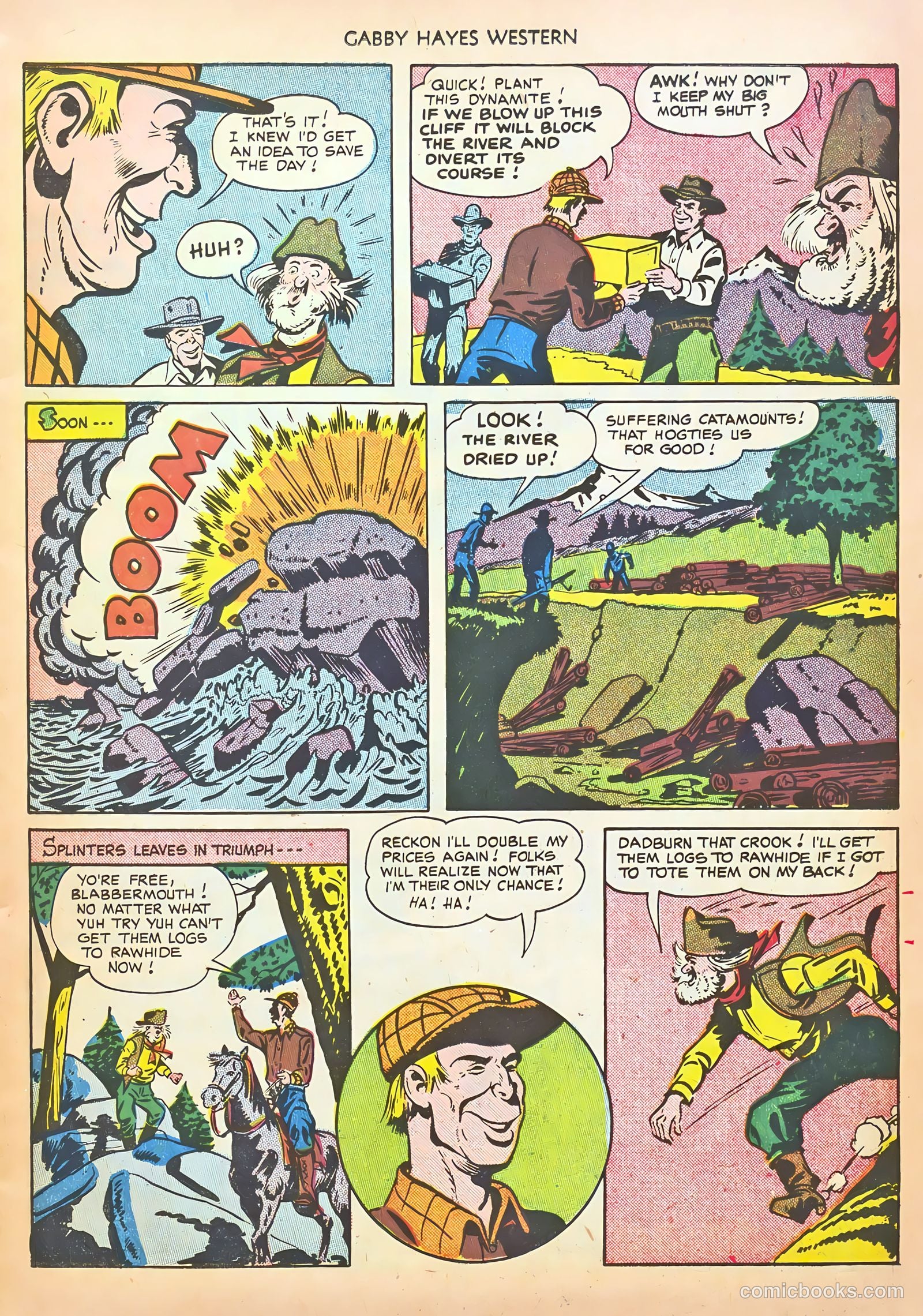 Gabby Hayes Western #25 (1950) — page 11 of 52