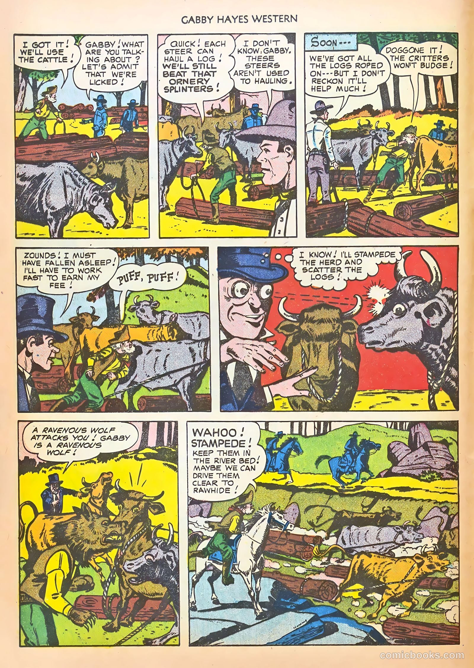 Gabby Hayes Western #25 (1950) — page 12 of 52