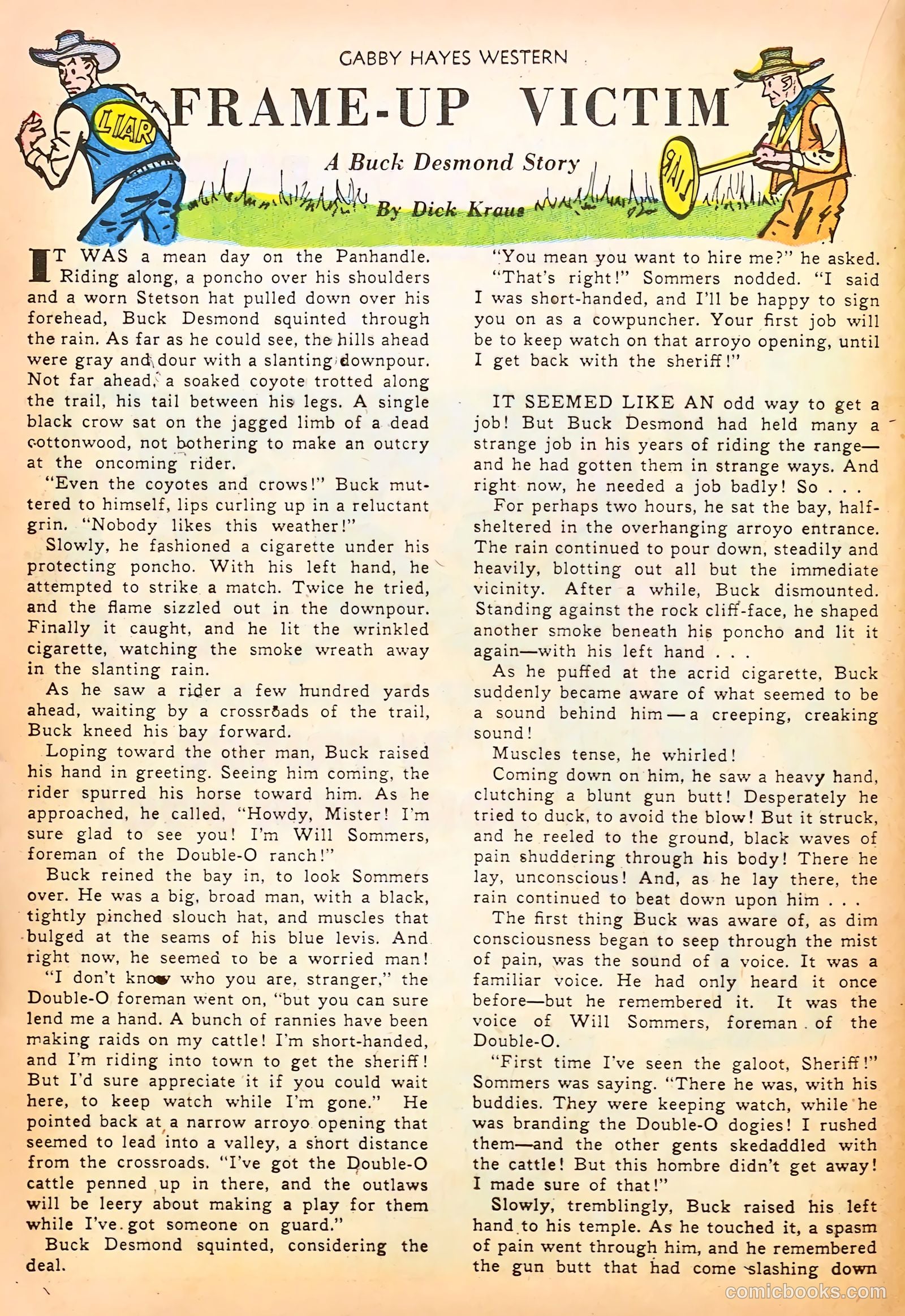 Gabby Hayes Western #25 (1950) — page 16 of 52