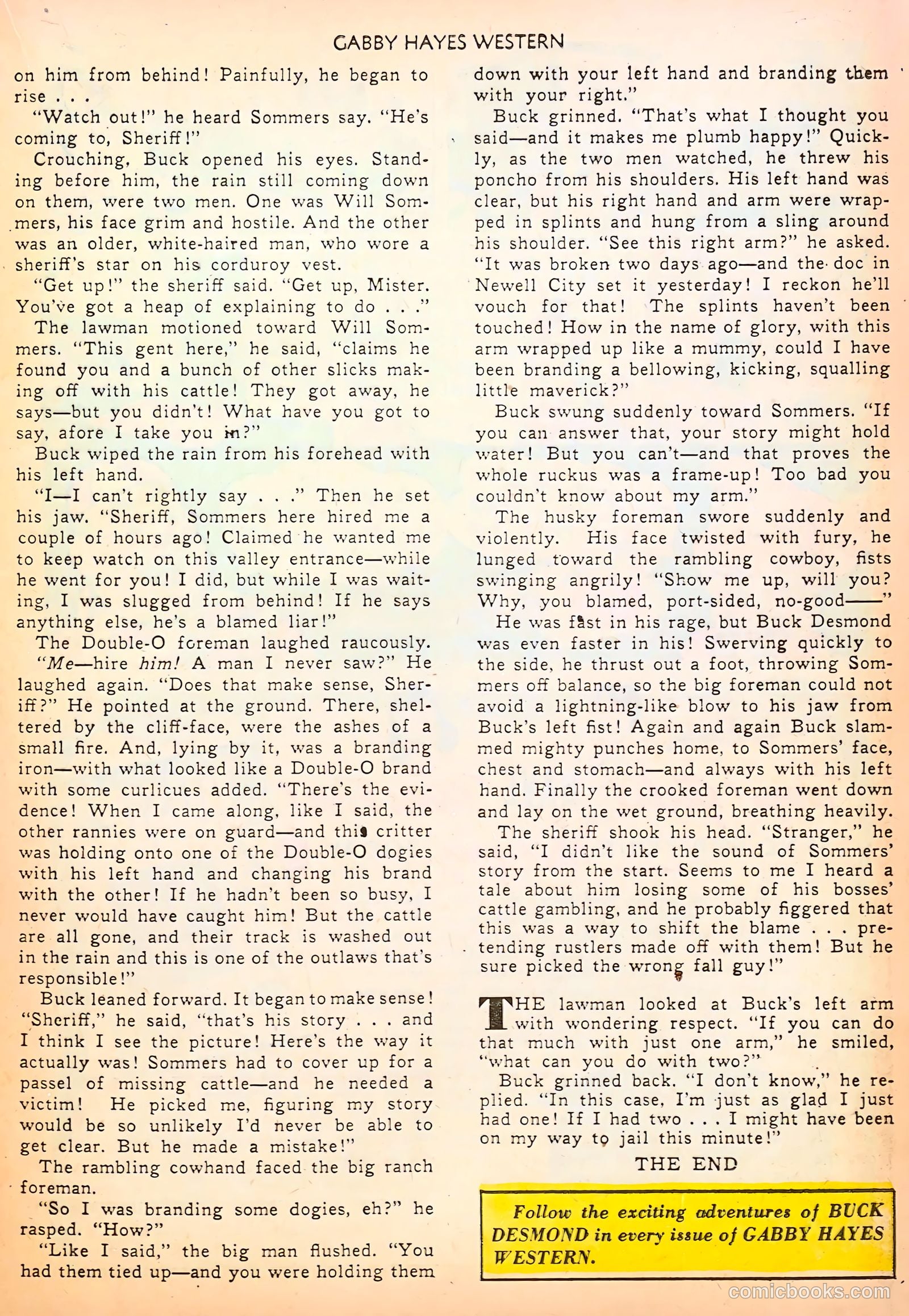 Gabby Hayes Western #25 (1950) — page 17 of 52