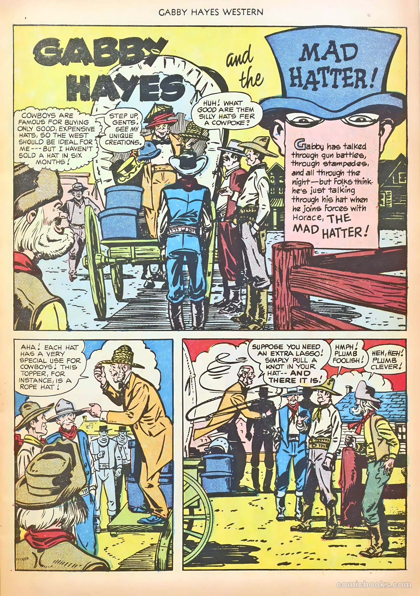 Gabby Hayes Western #25 (1950) — page 19 of 52