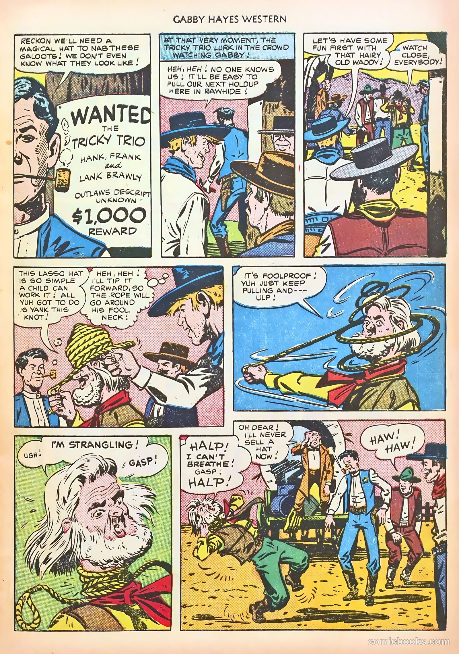 Gabby Hayes Western #25 (1950) — page 21 of 52