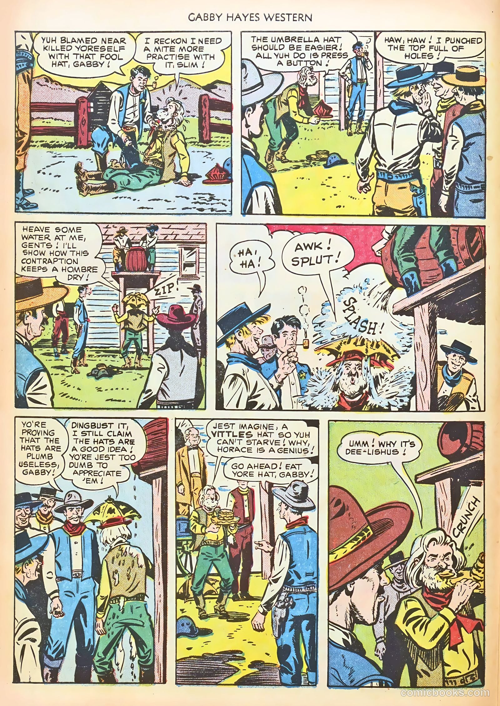 Gabby Hayes Western #25 (1950) — page 22 of 52