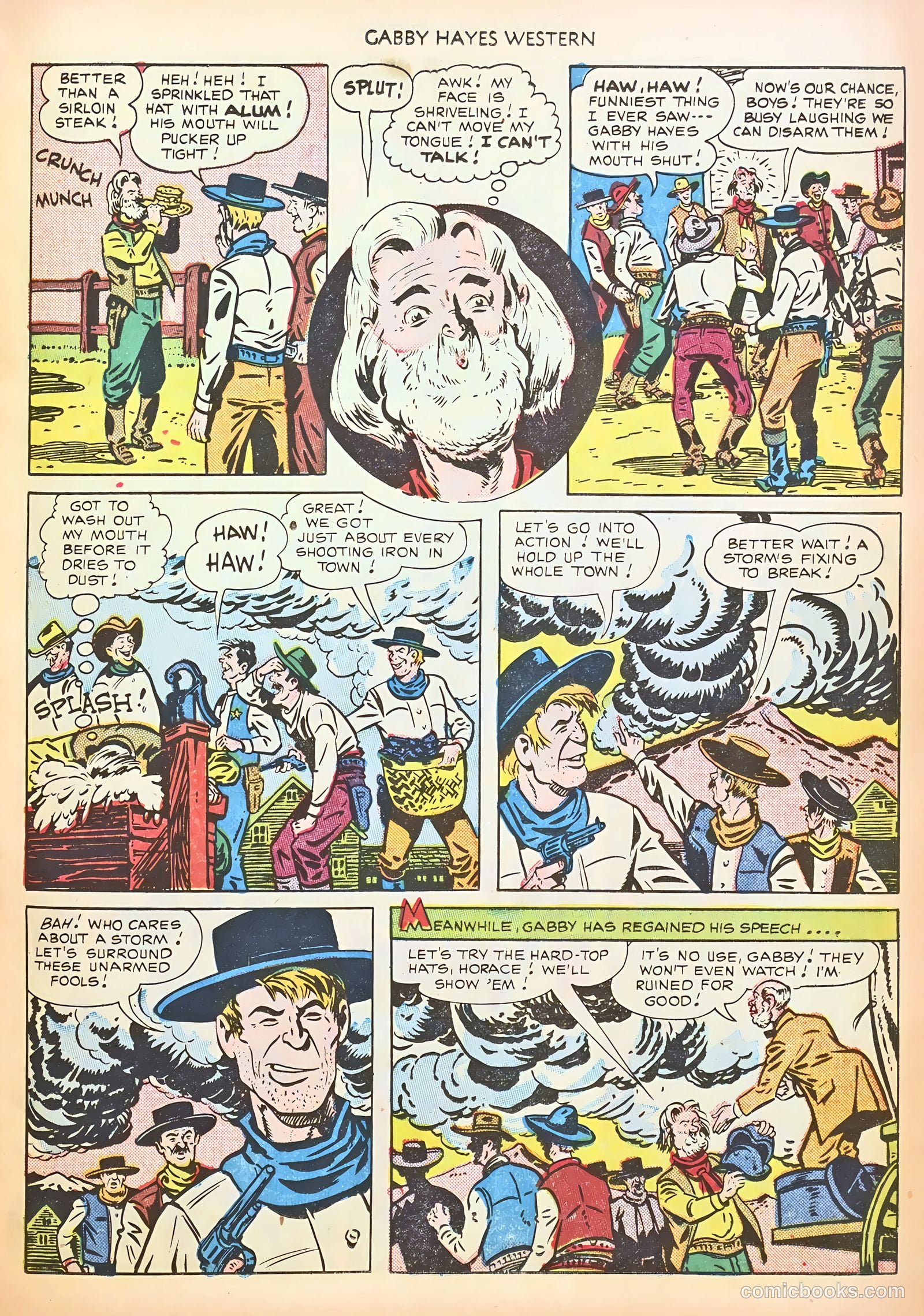 Gabby Hayes Western #25 (1950) — page 23 of 52