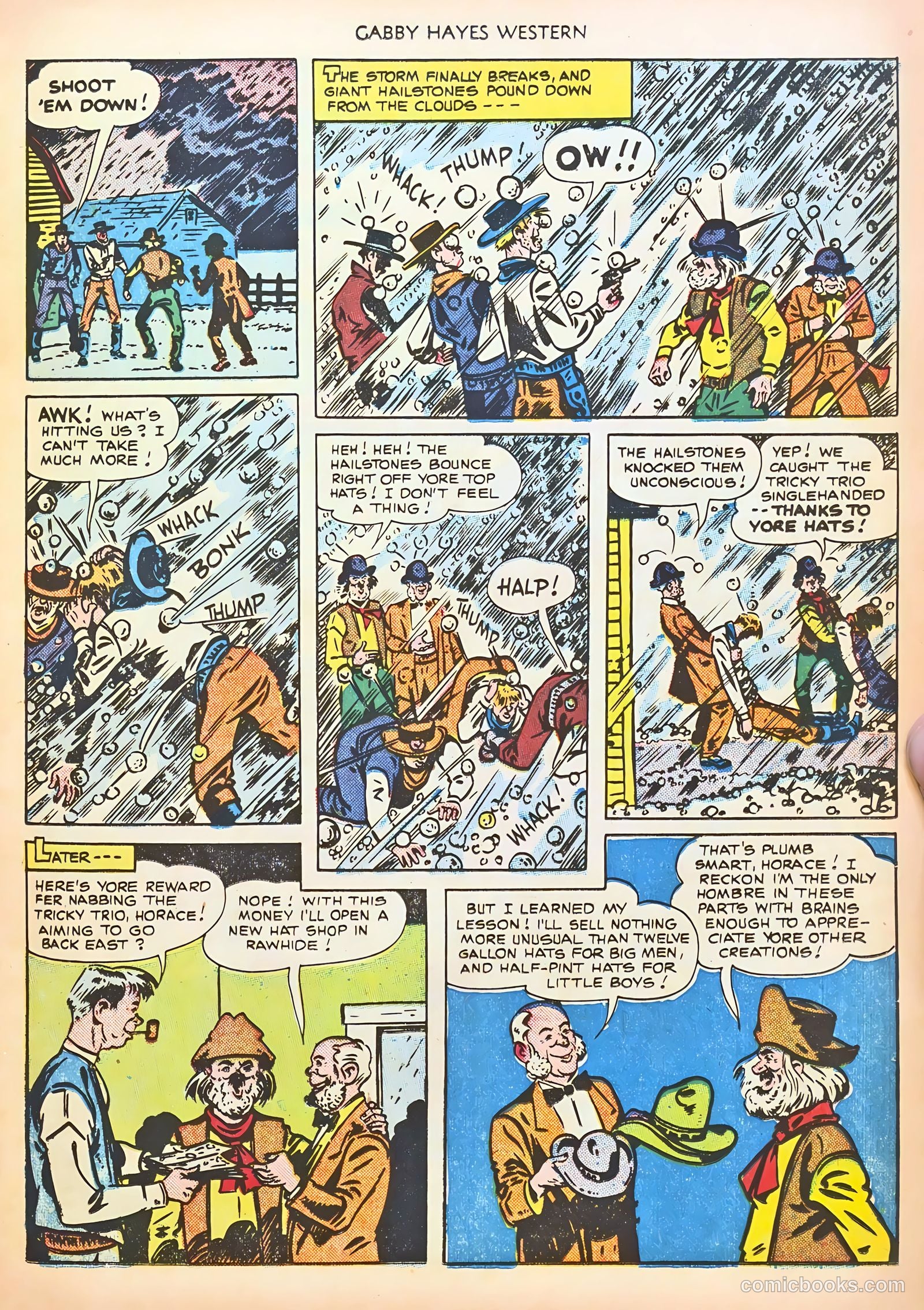 Gabby Hayes Western #25 (1950) — page 25 of 52