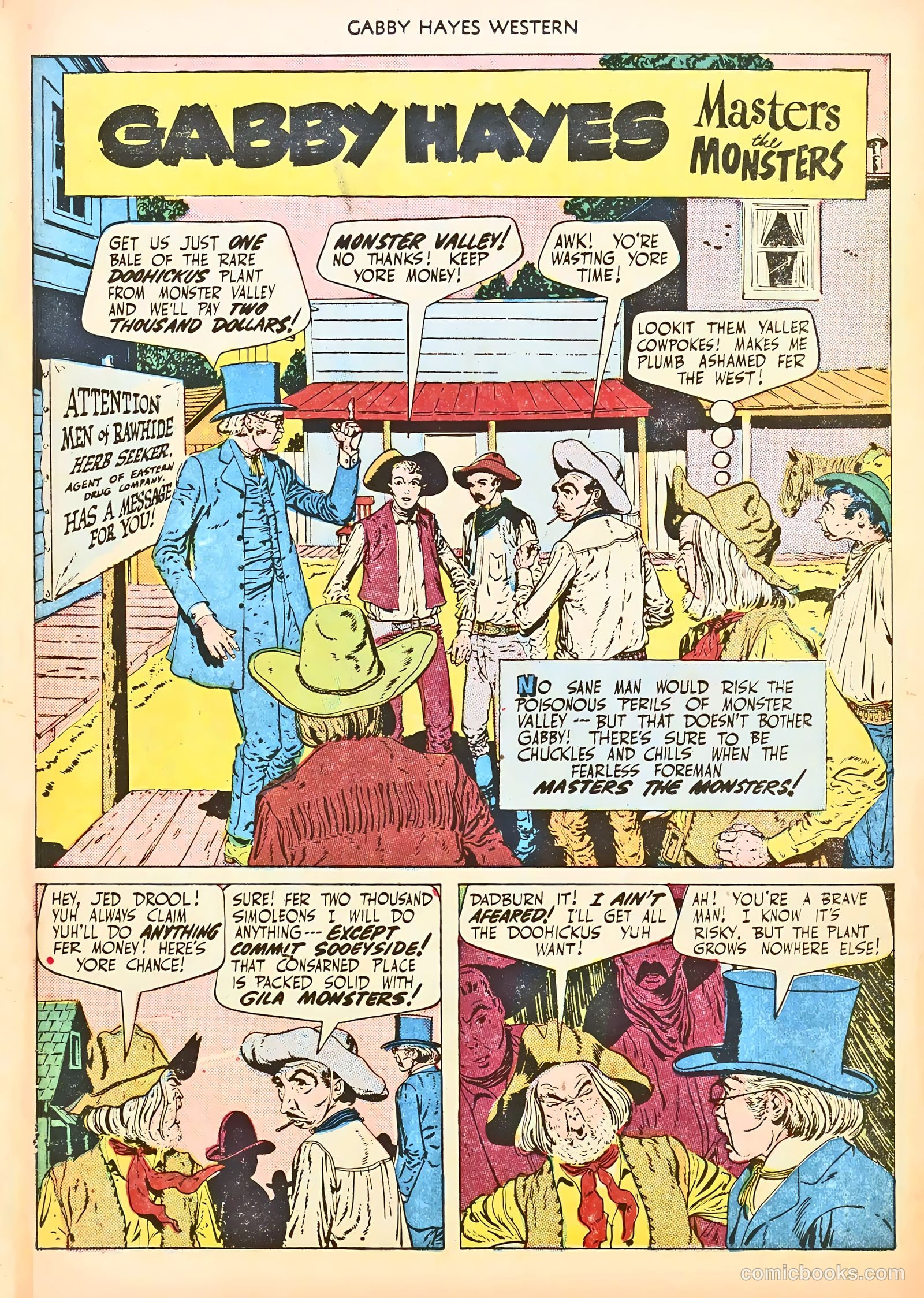 Gabby Hayes Western #25 (1950) — page 26 of 52