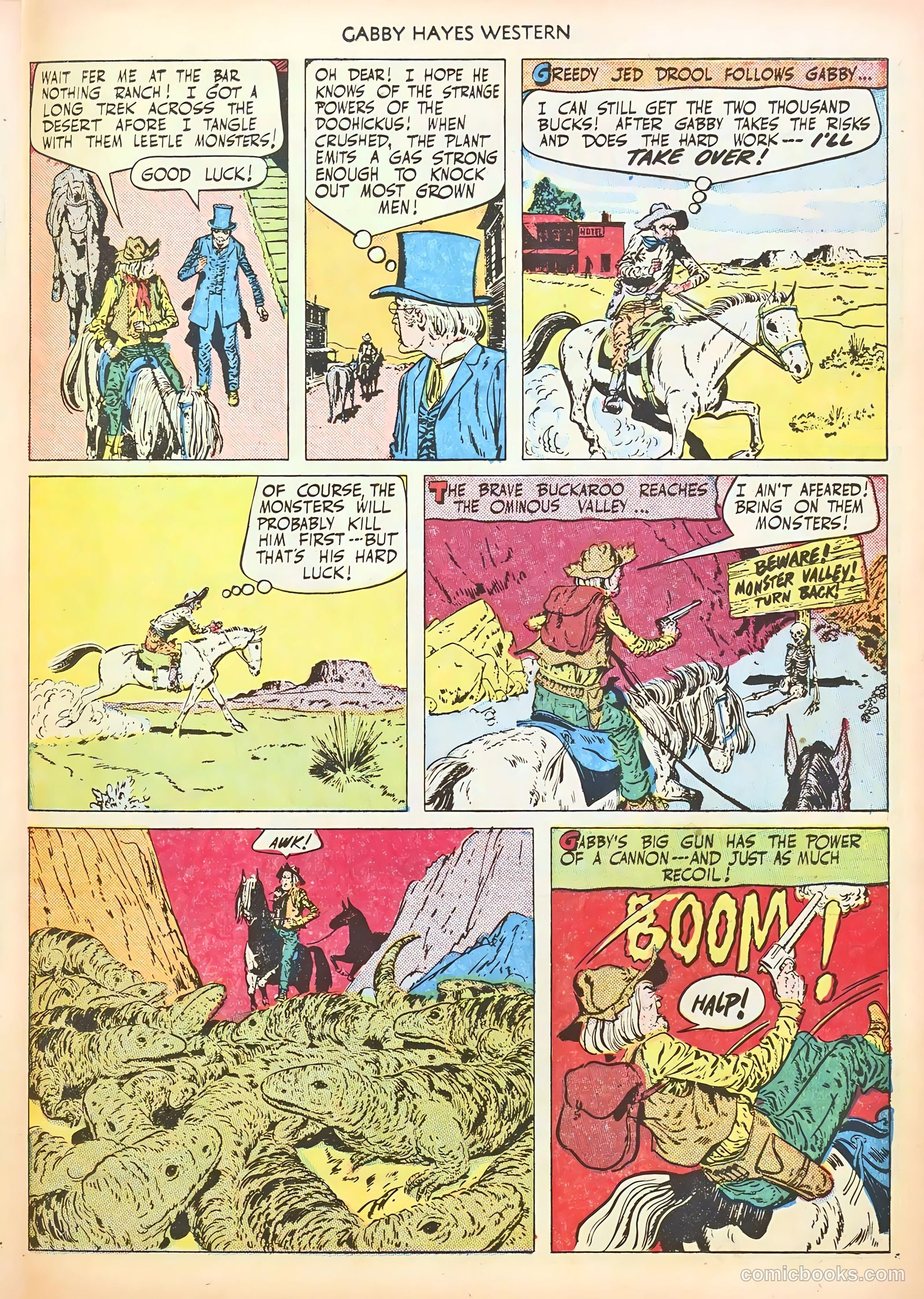 Gabby Hayes Western #25 (1950) — page 27 of 52
