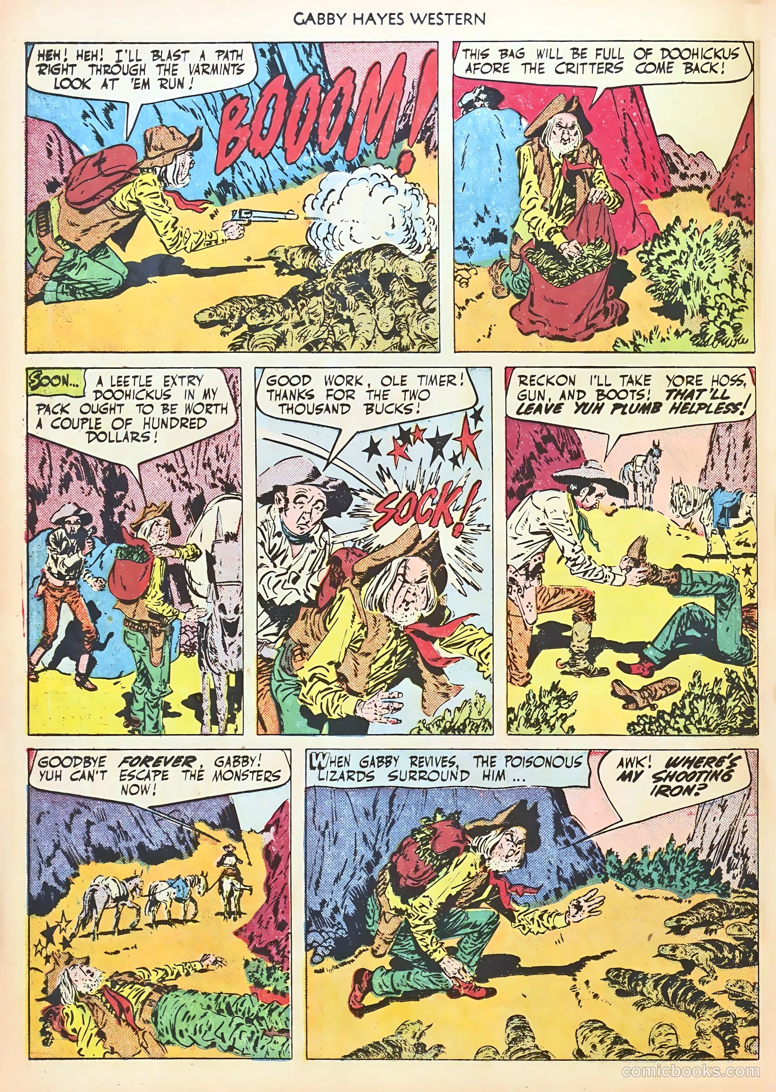 Gabby Hayes Western #25 (1950) — page 28 of 52