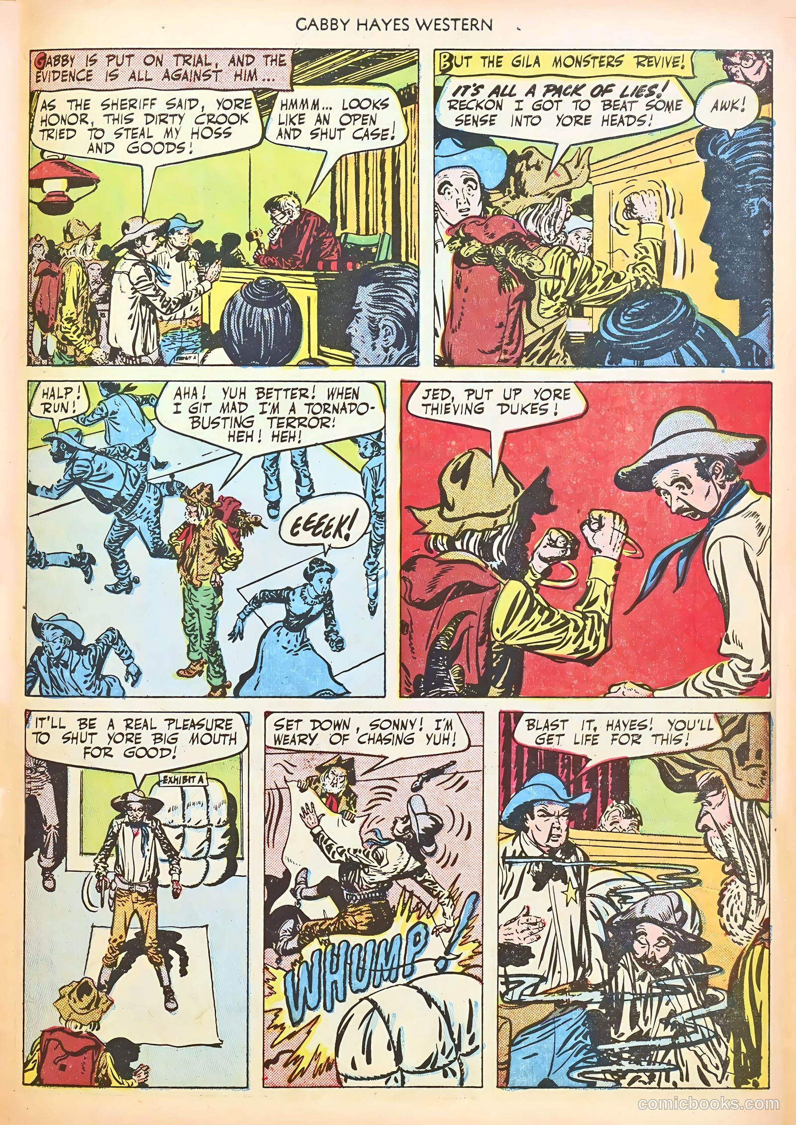Gabby Hayes Western #25 (1950) — page 31 of 52